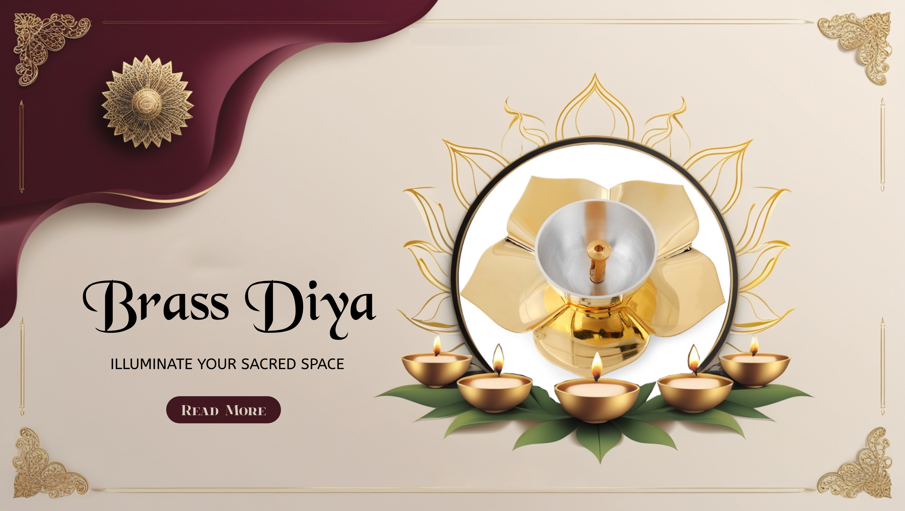 Brass Diya