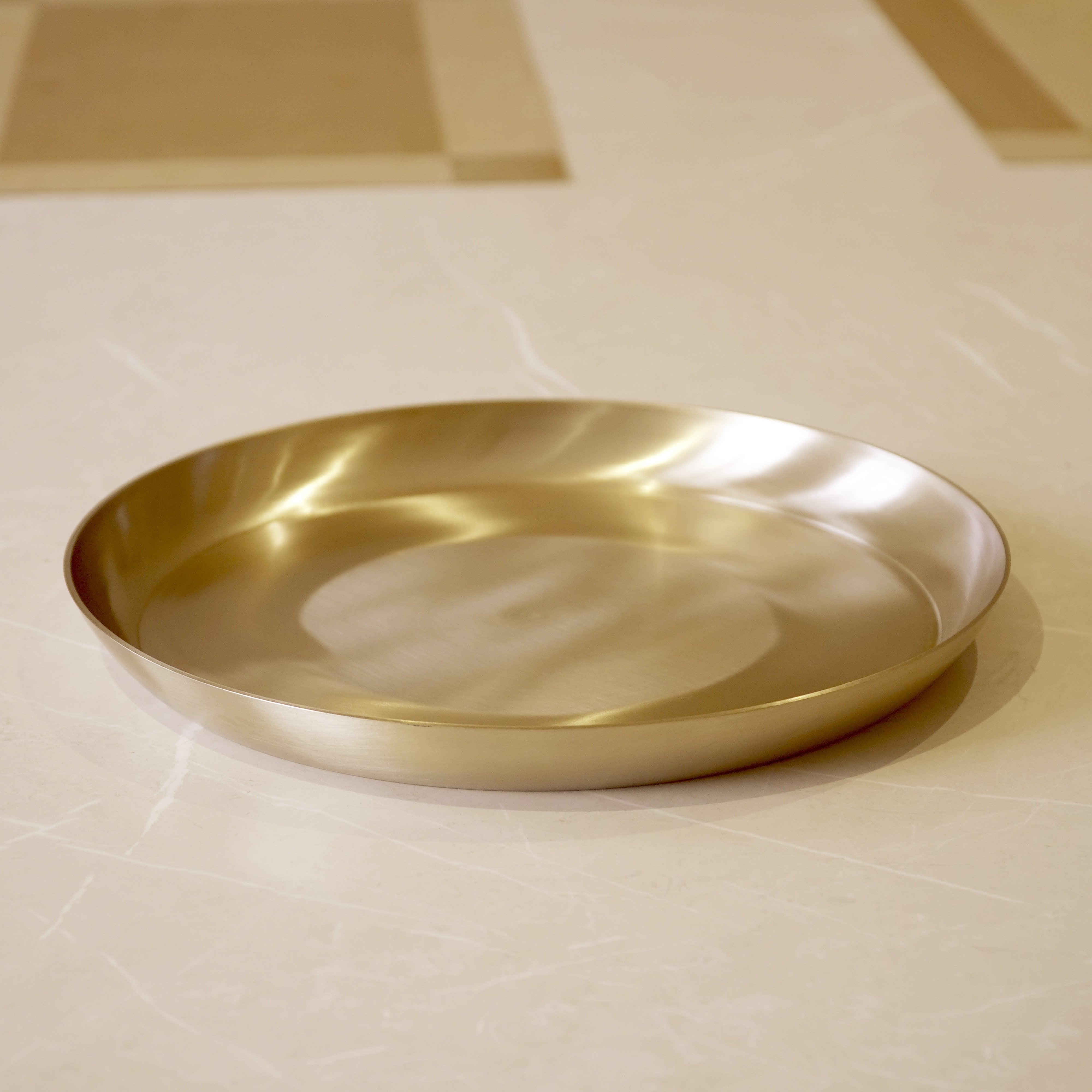 Bronze / kansa quarter plate
