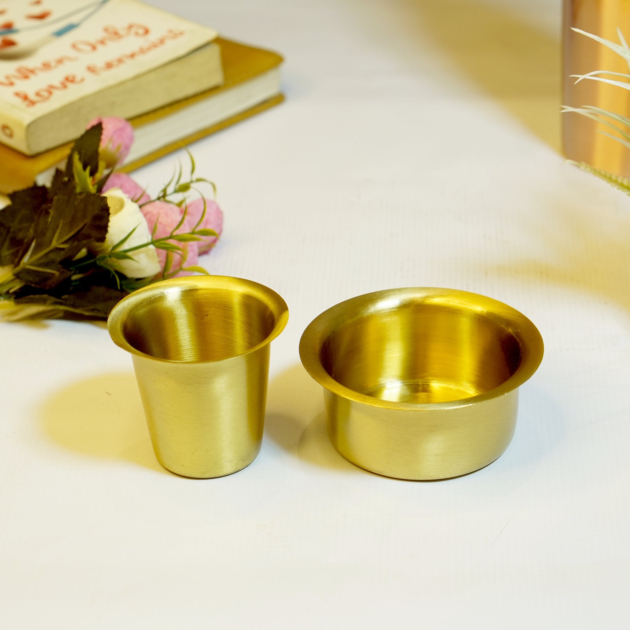 Brass Coffee Dabra Matte Finish - Brass Globe -