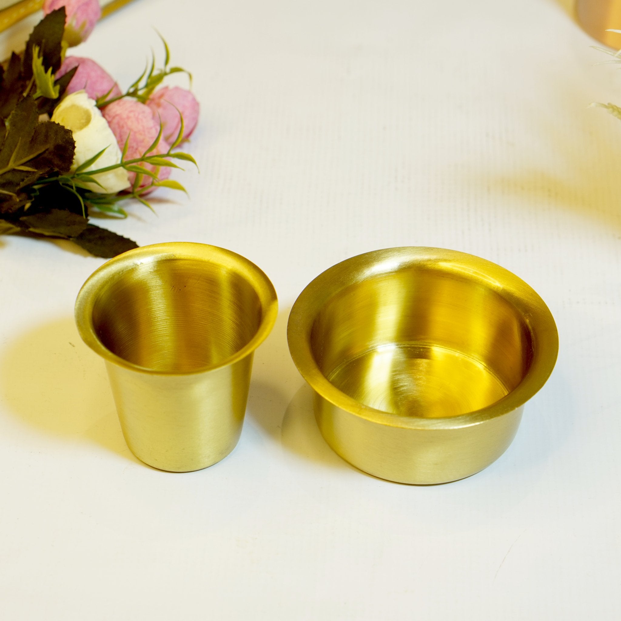 Brass Coffee Dabra Matte Finish - Brass Globe -