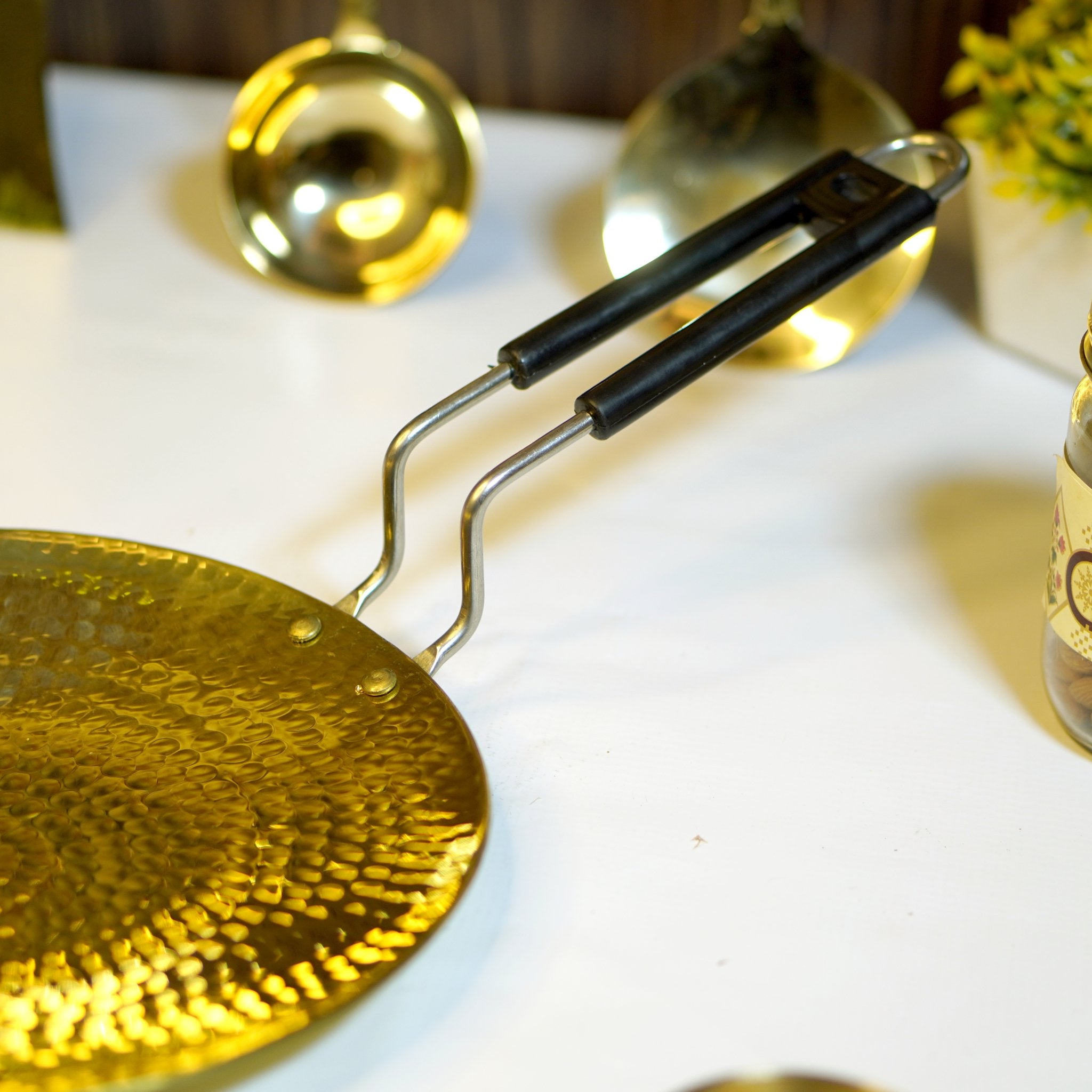Brass Roti Tawa - Brass Globe -