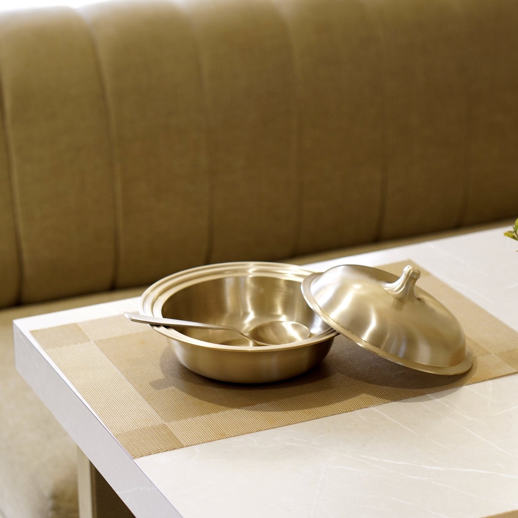 Kansa Bronze Casserole (Donga / Bowl) - Brass Globe -