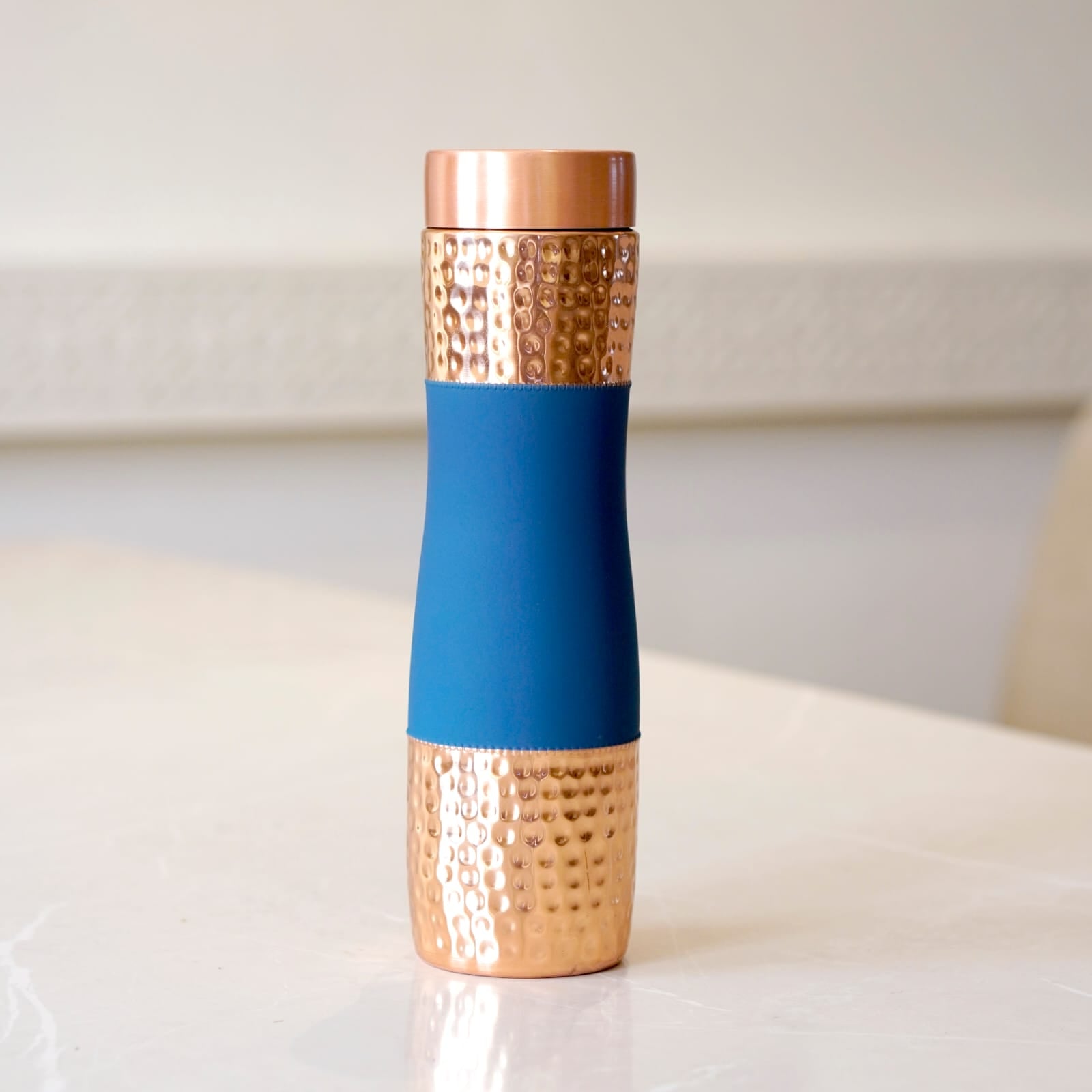 Curved Copper Bottle