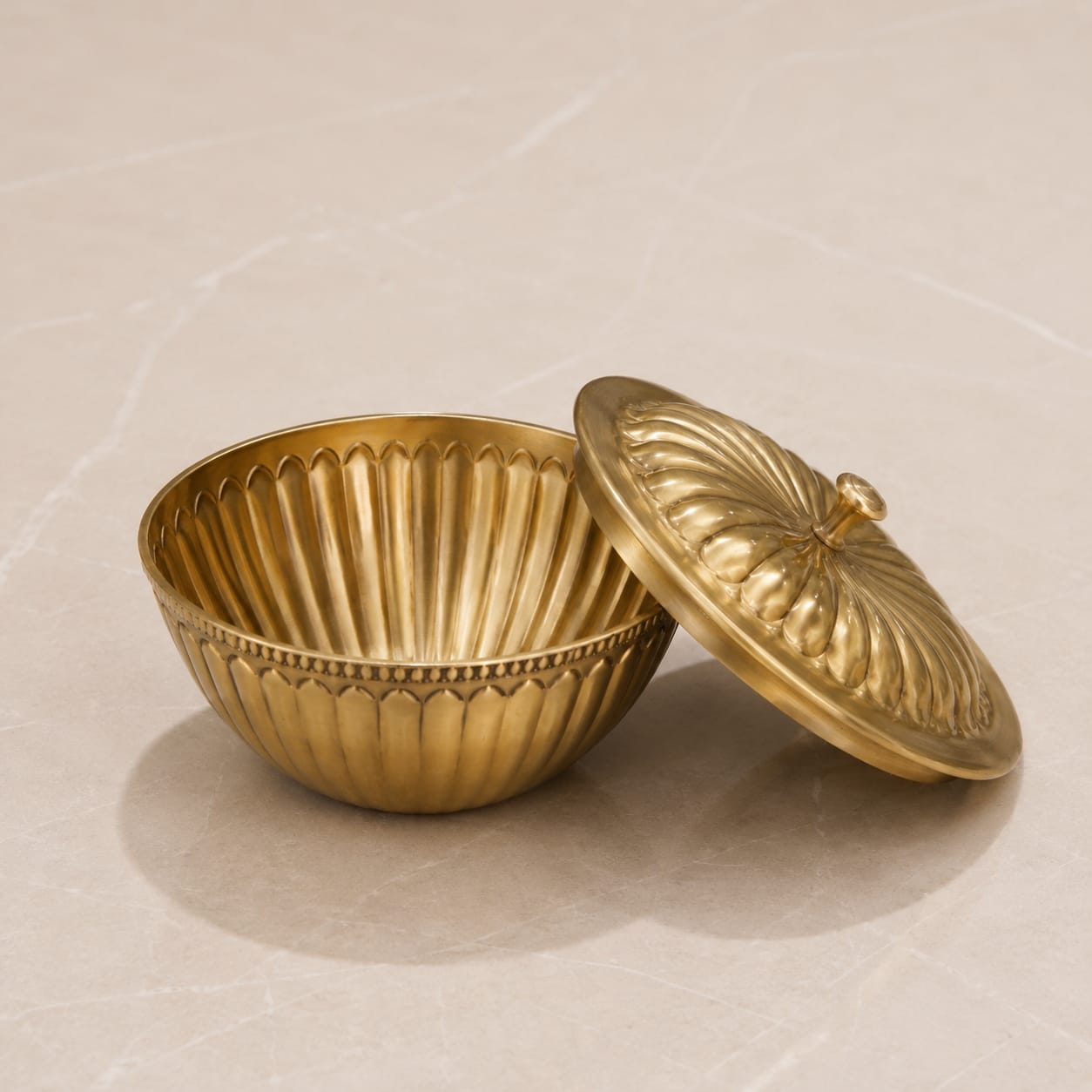 Brass Chocolate Box