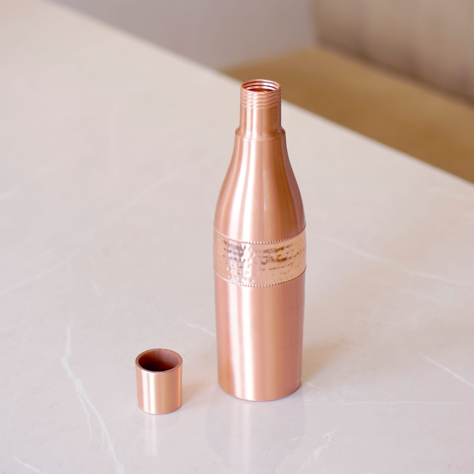 Sleek Copper Bottle