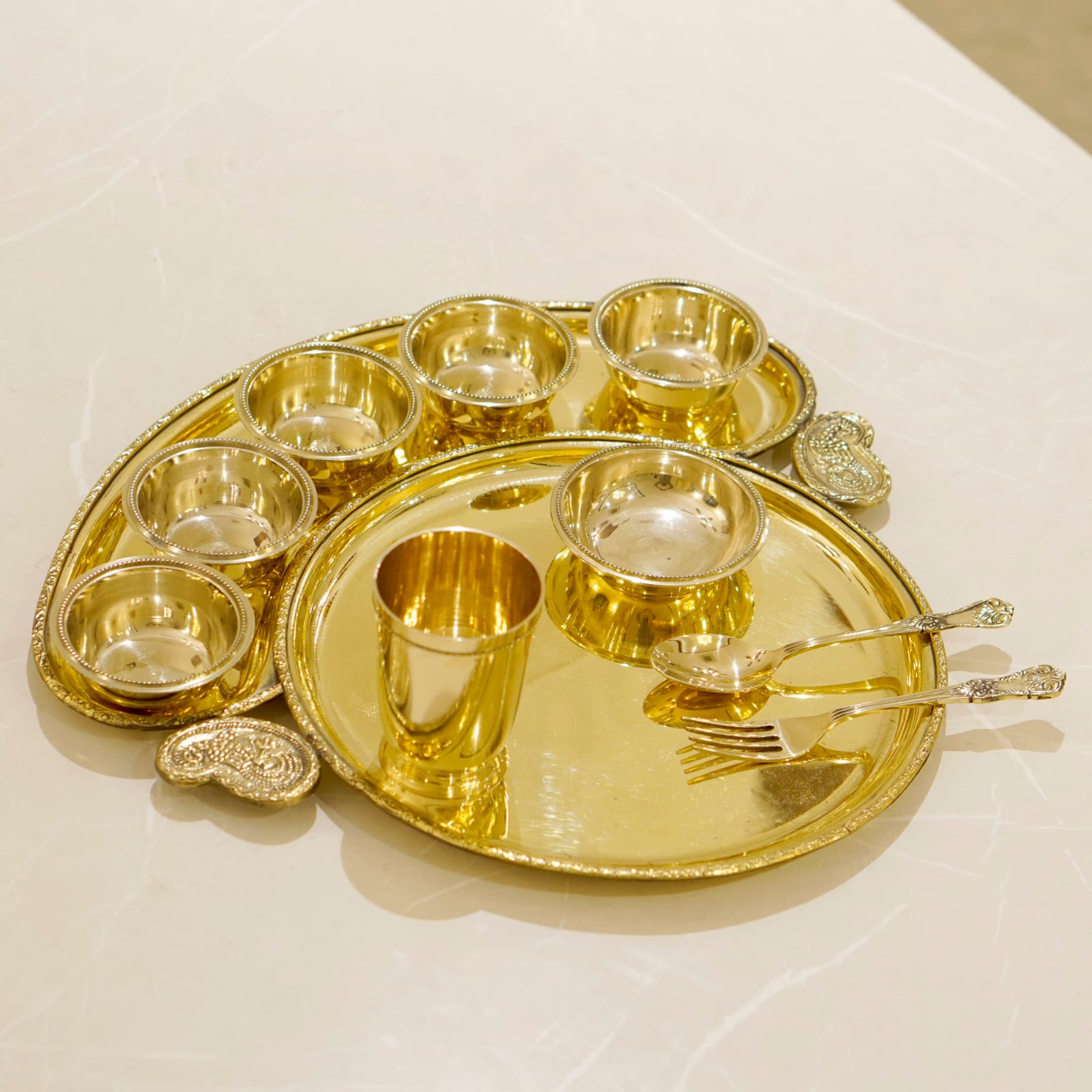 Maharaja Thali Dinner Set Pack of 10 pieces