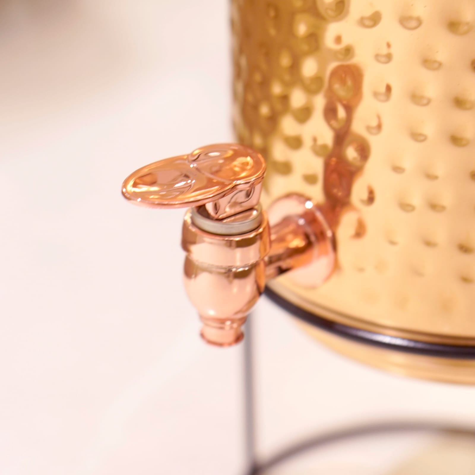 Copper Hammered Water Dispenser