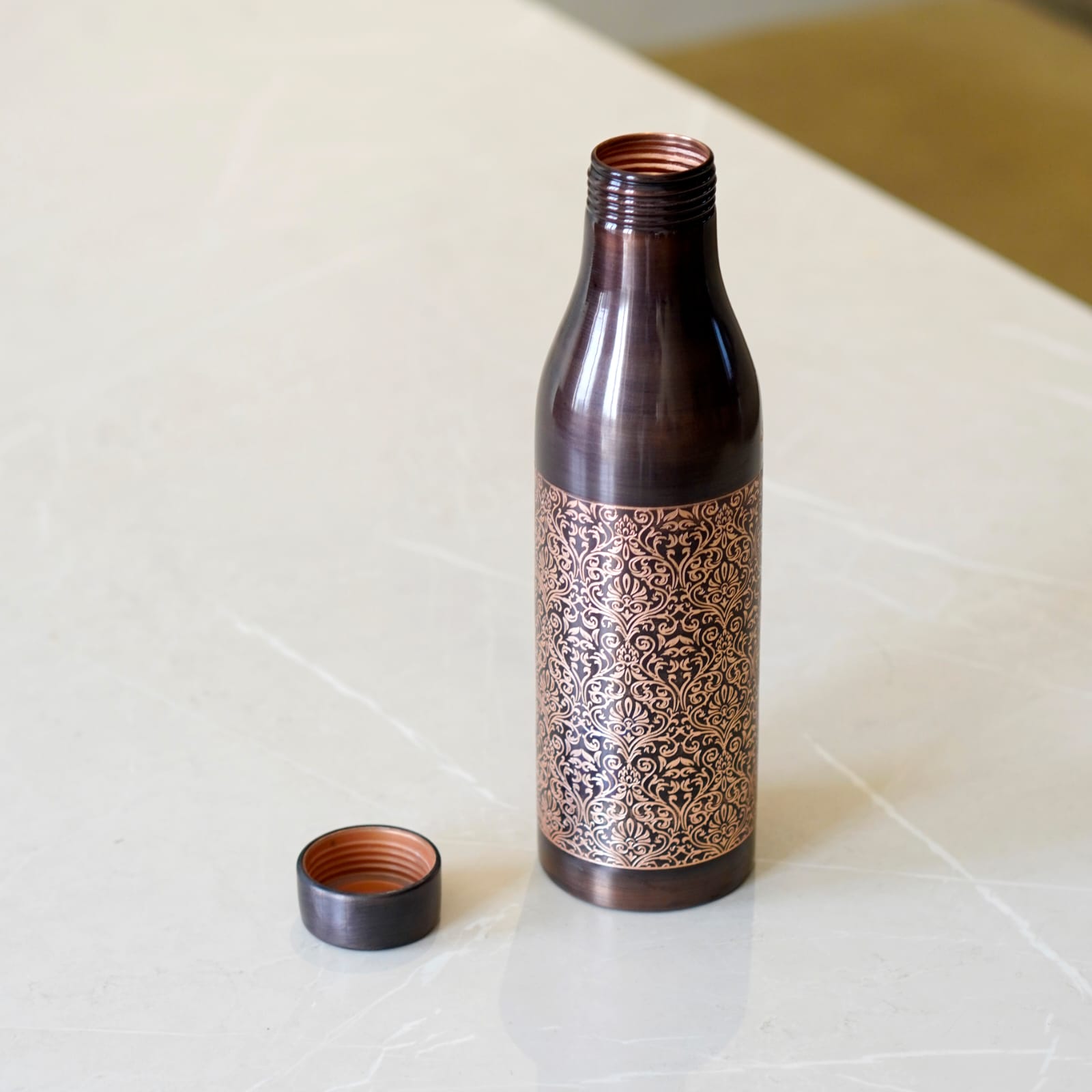 Elegant Copper Bottle