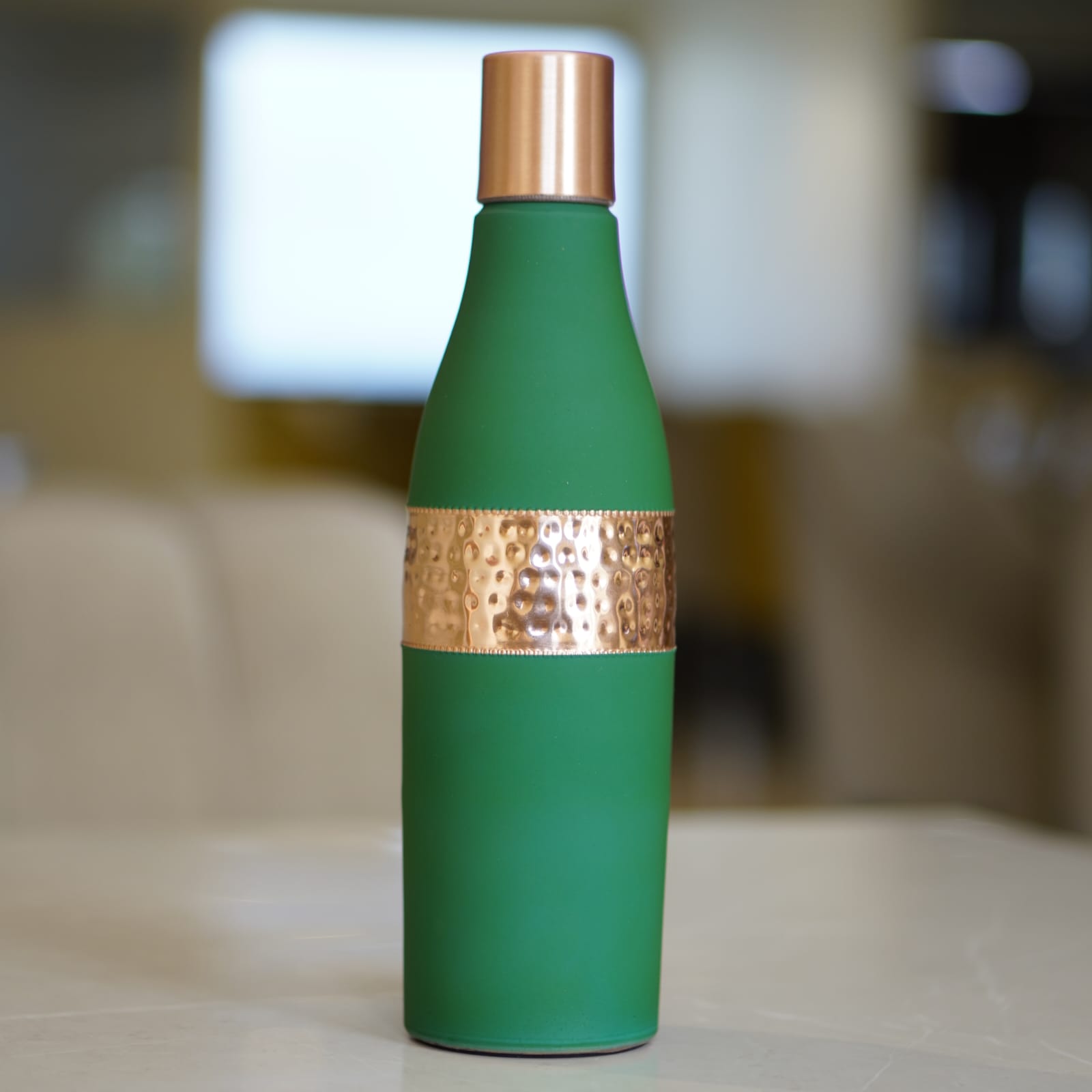 Sleek Copper Bottle
