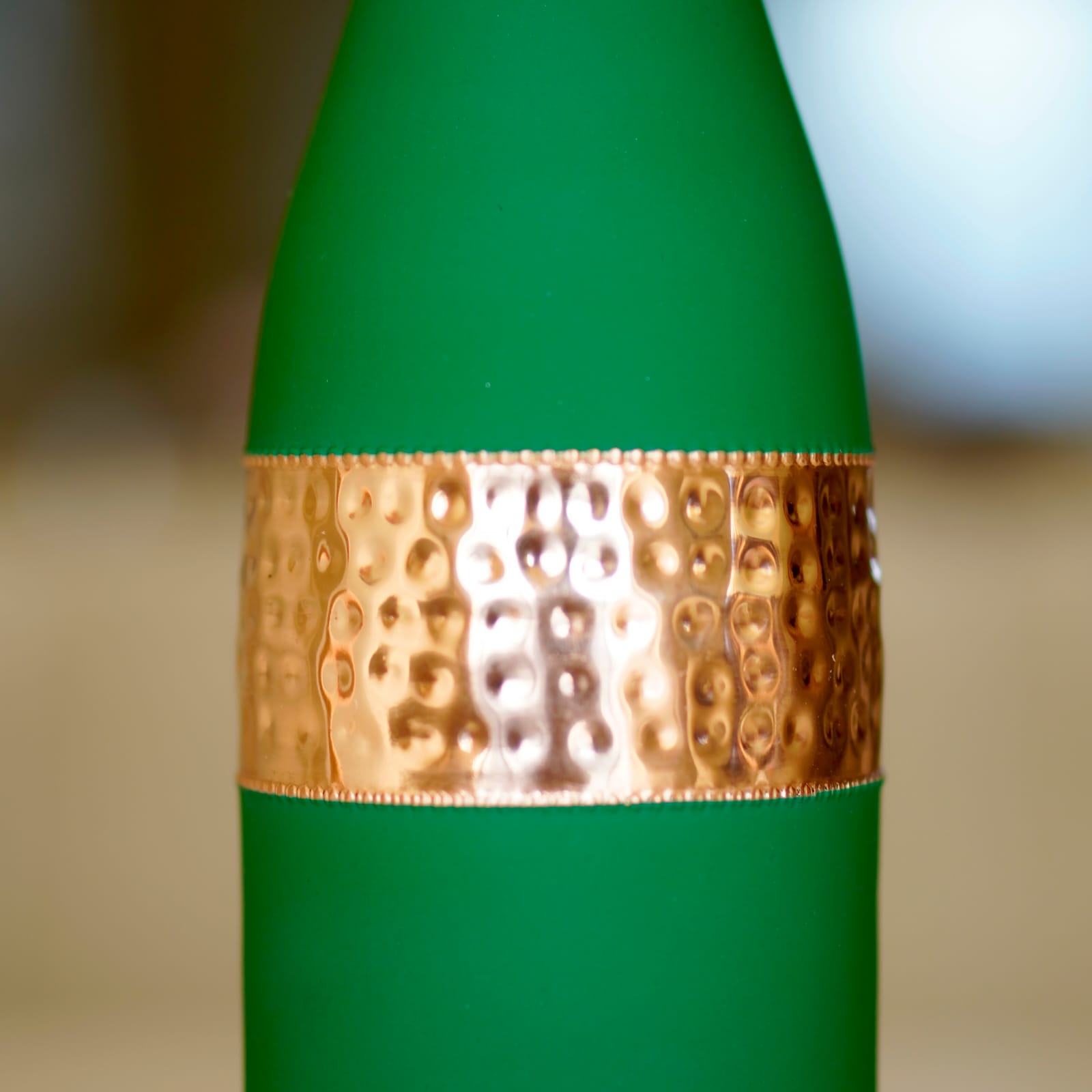 Sleek Copper Bottle