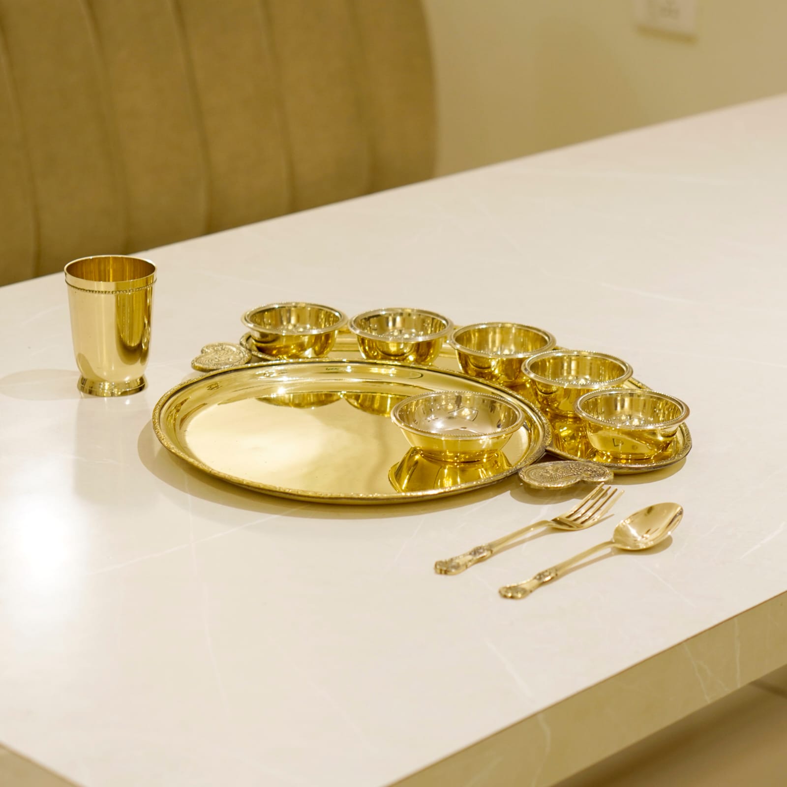 Maharaja Thali Dinner Set Pack of 10 pieces