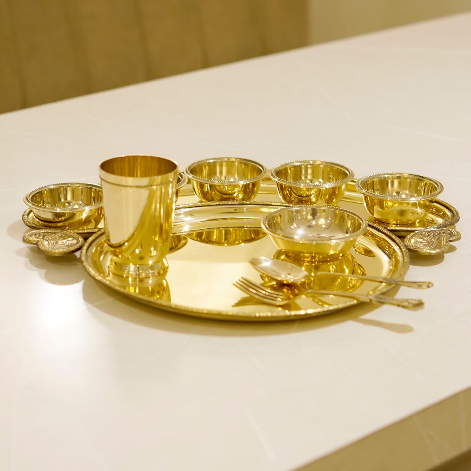 Maharaja Thali Dinner Set Pack of 10 pieces