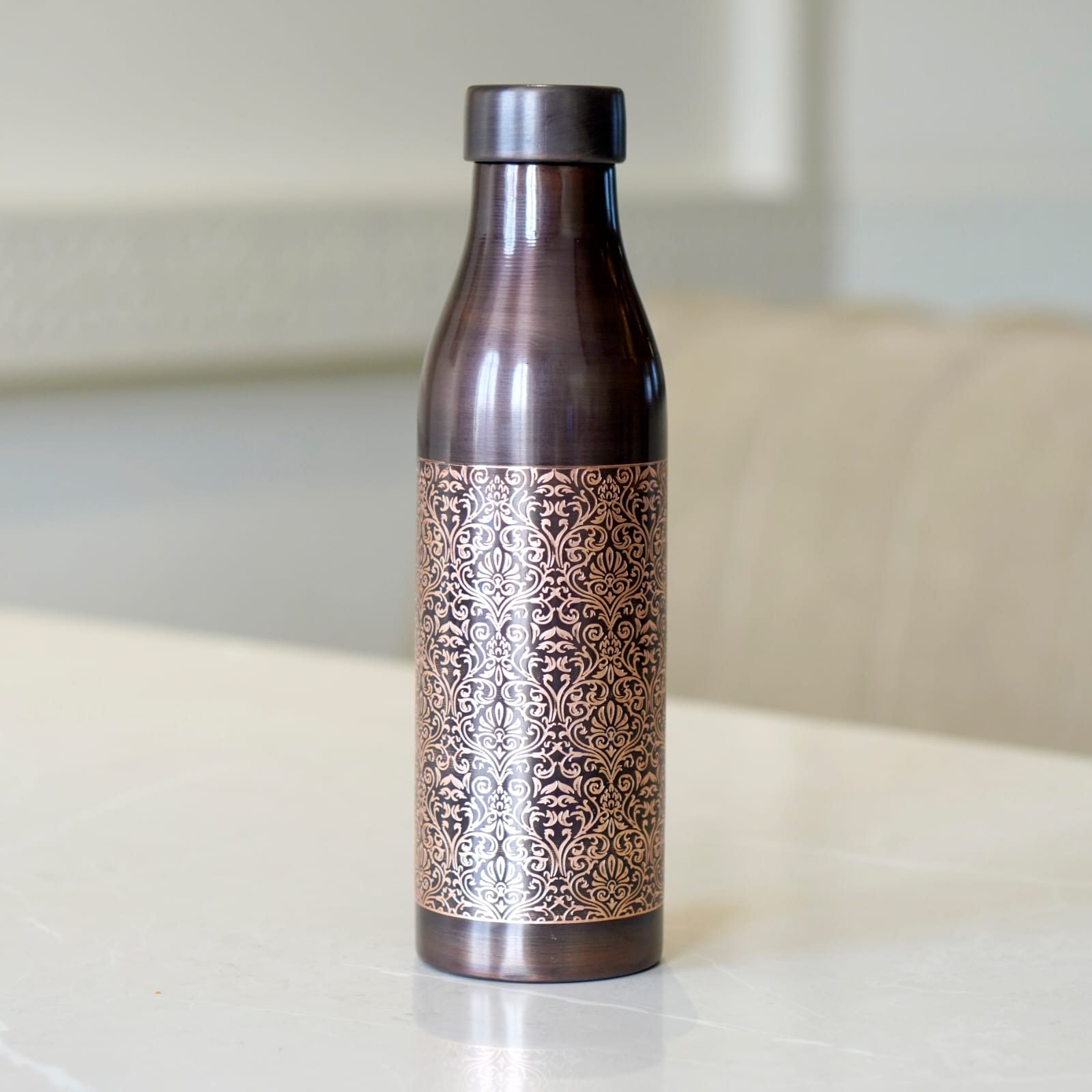 Elegant Copper Bottle
