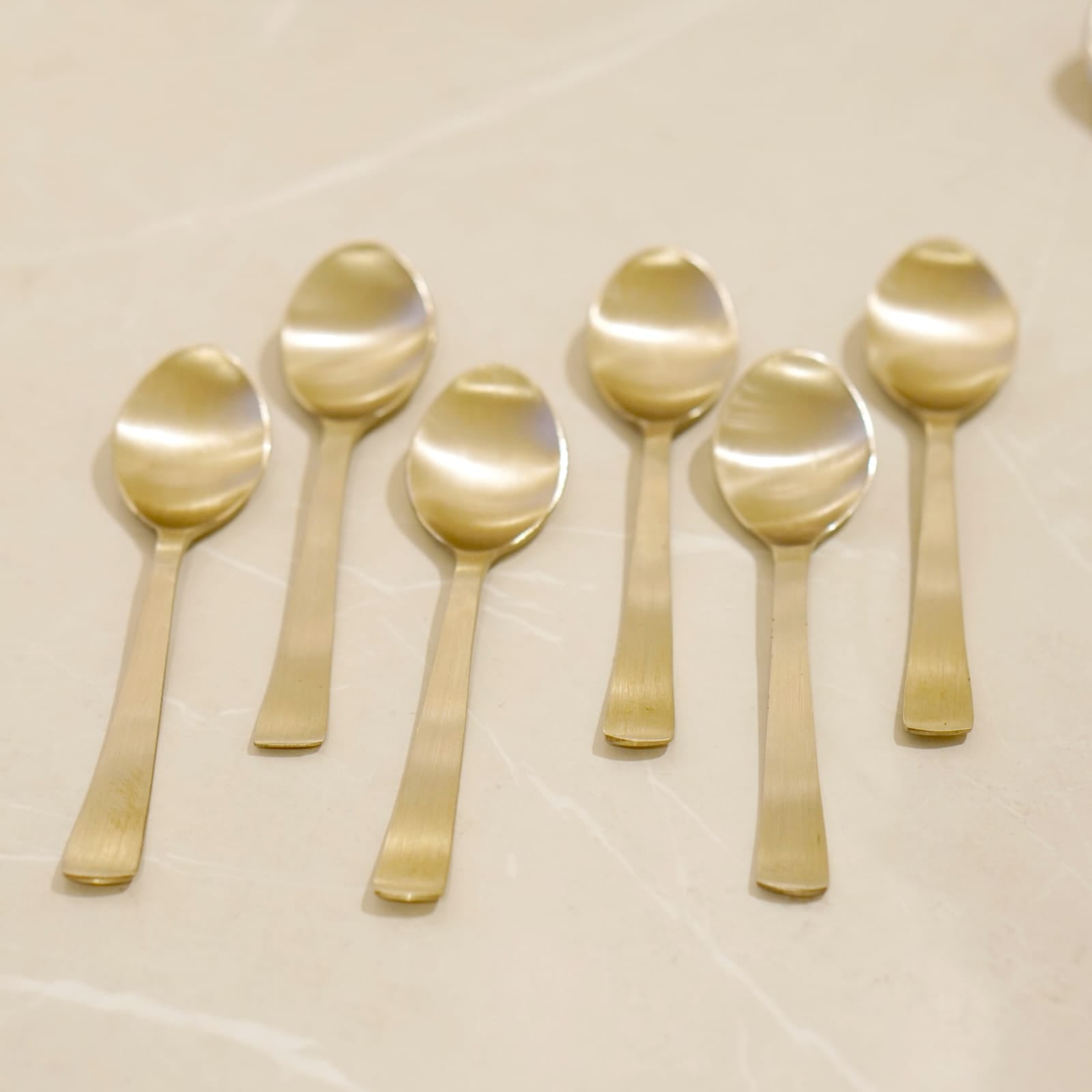 Bronze / Kansa Spoon Set of 6