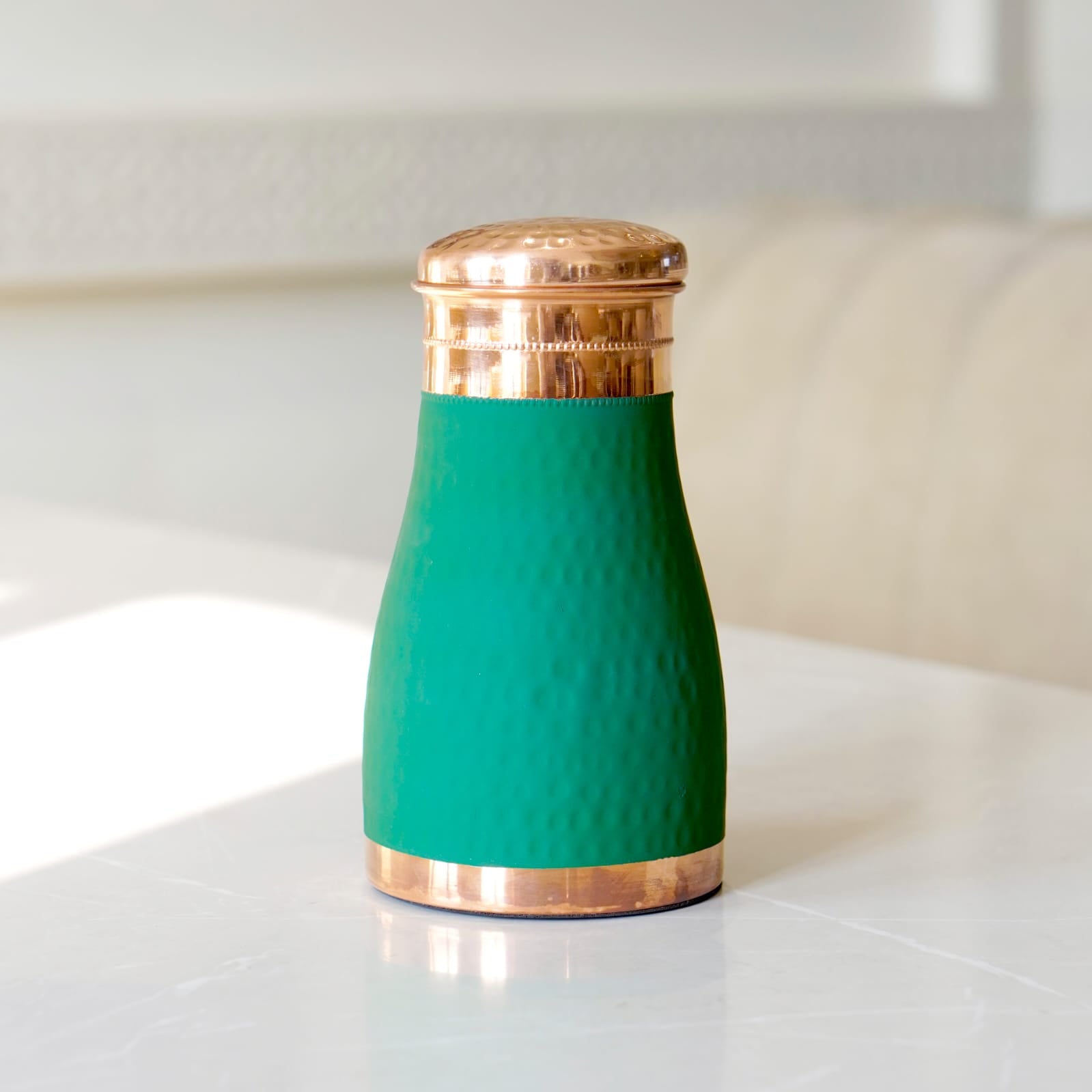 Copper Lily Water Jar