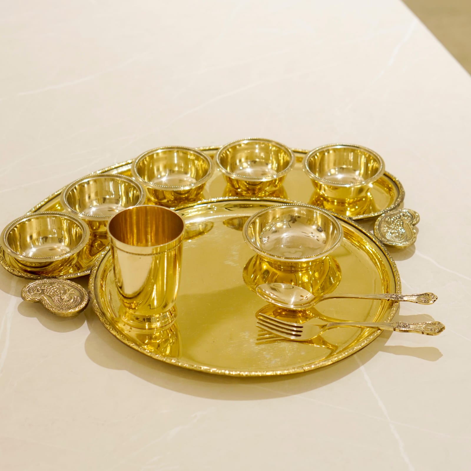 Maharaja Thali Dinner Set Pack of 10 pieces