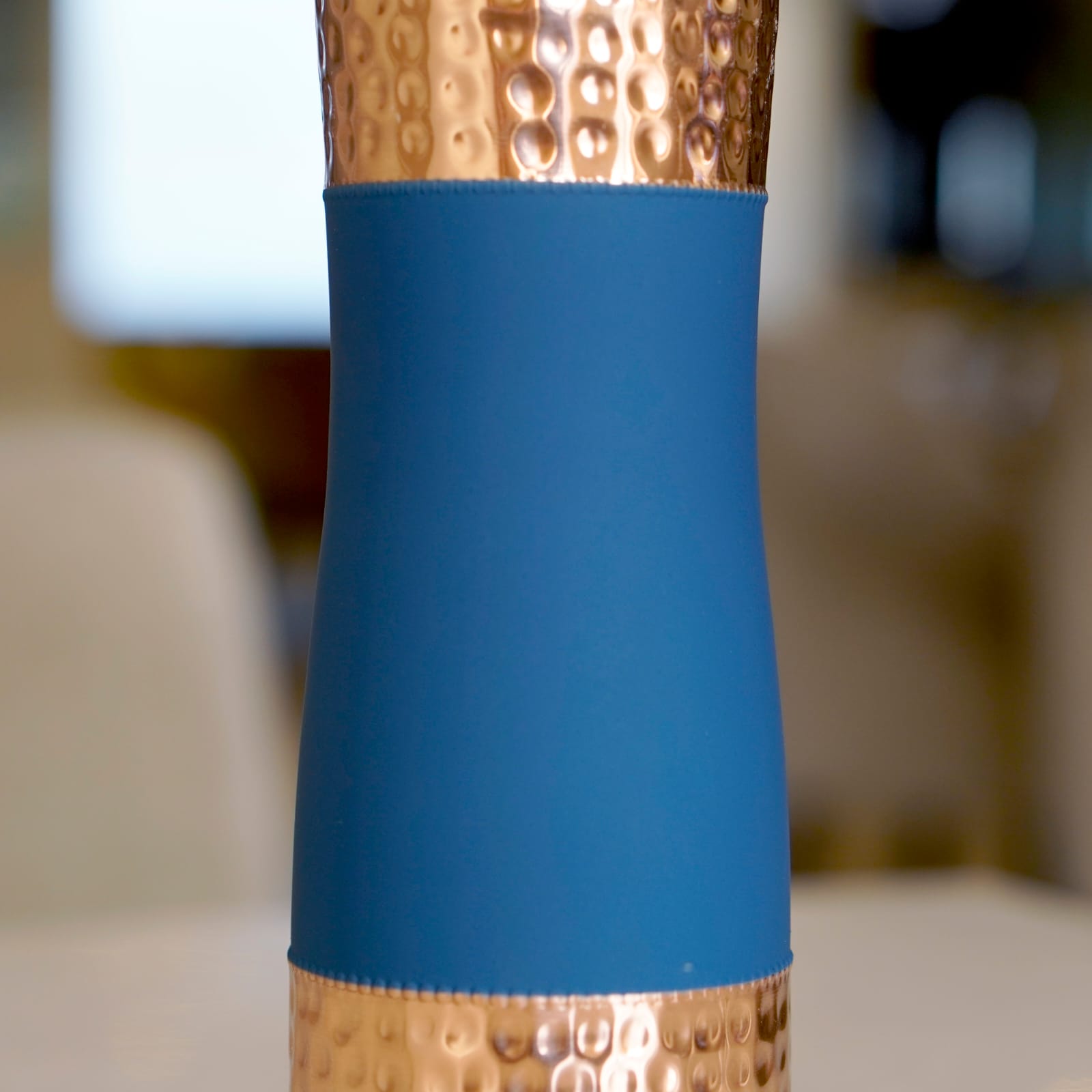 Curved Copper Bottle