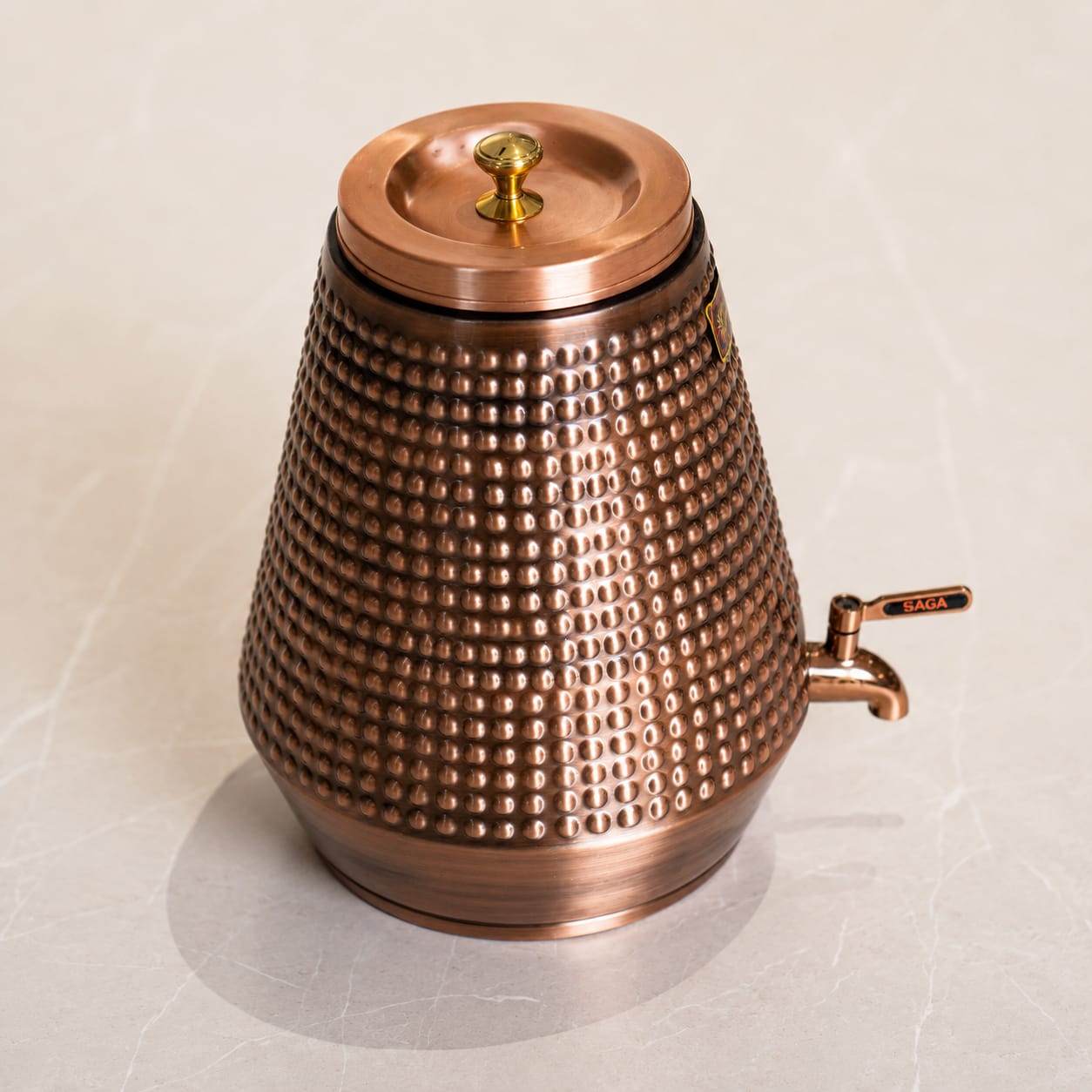 Copper Diamond Water Dispenser