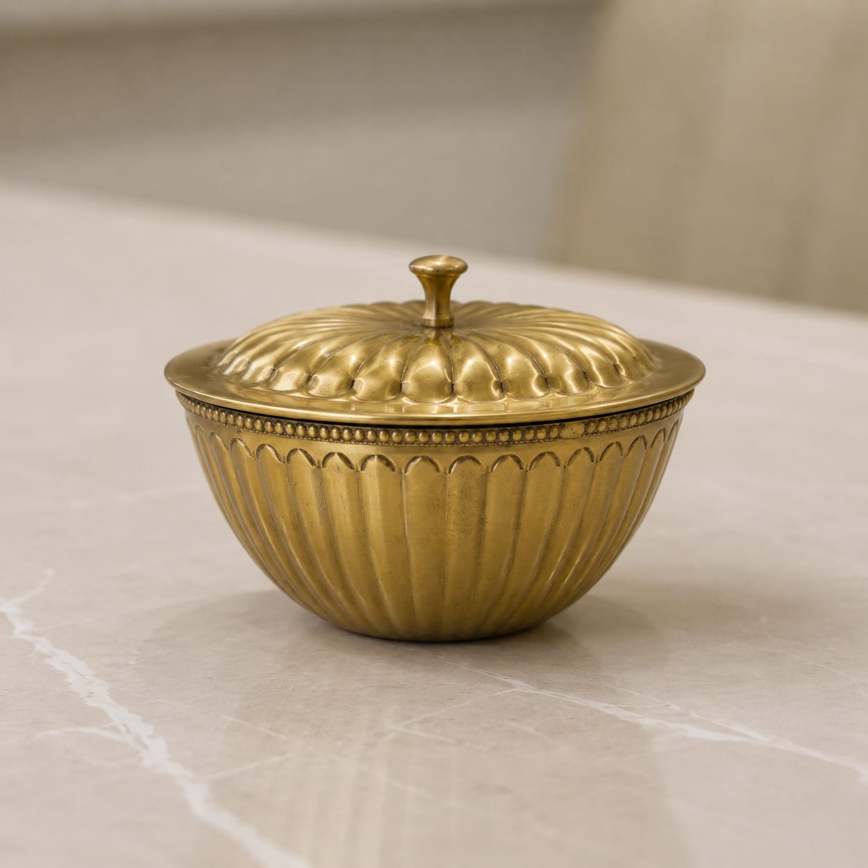 Brass Chocolate Box