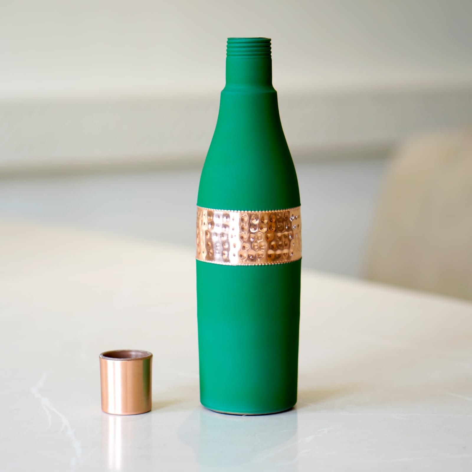 Sleek Copper Bottle