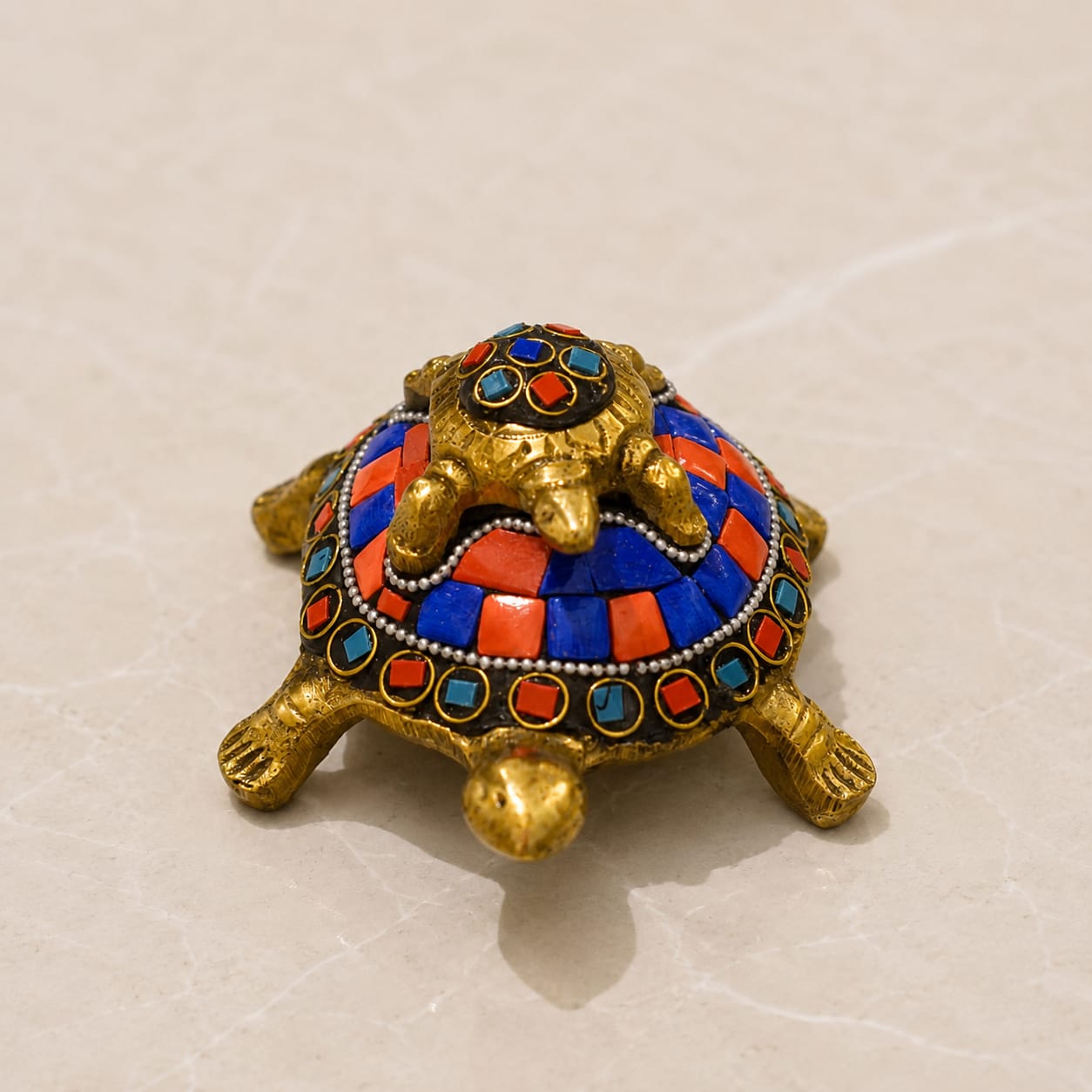 Brass Feng Shui Tortoise