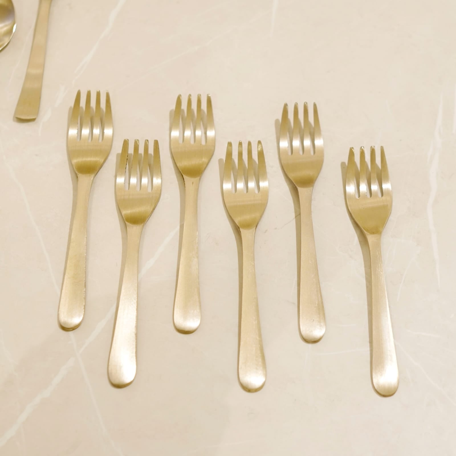 Bronze / Kansa Fork Set of 6