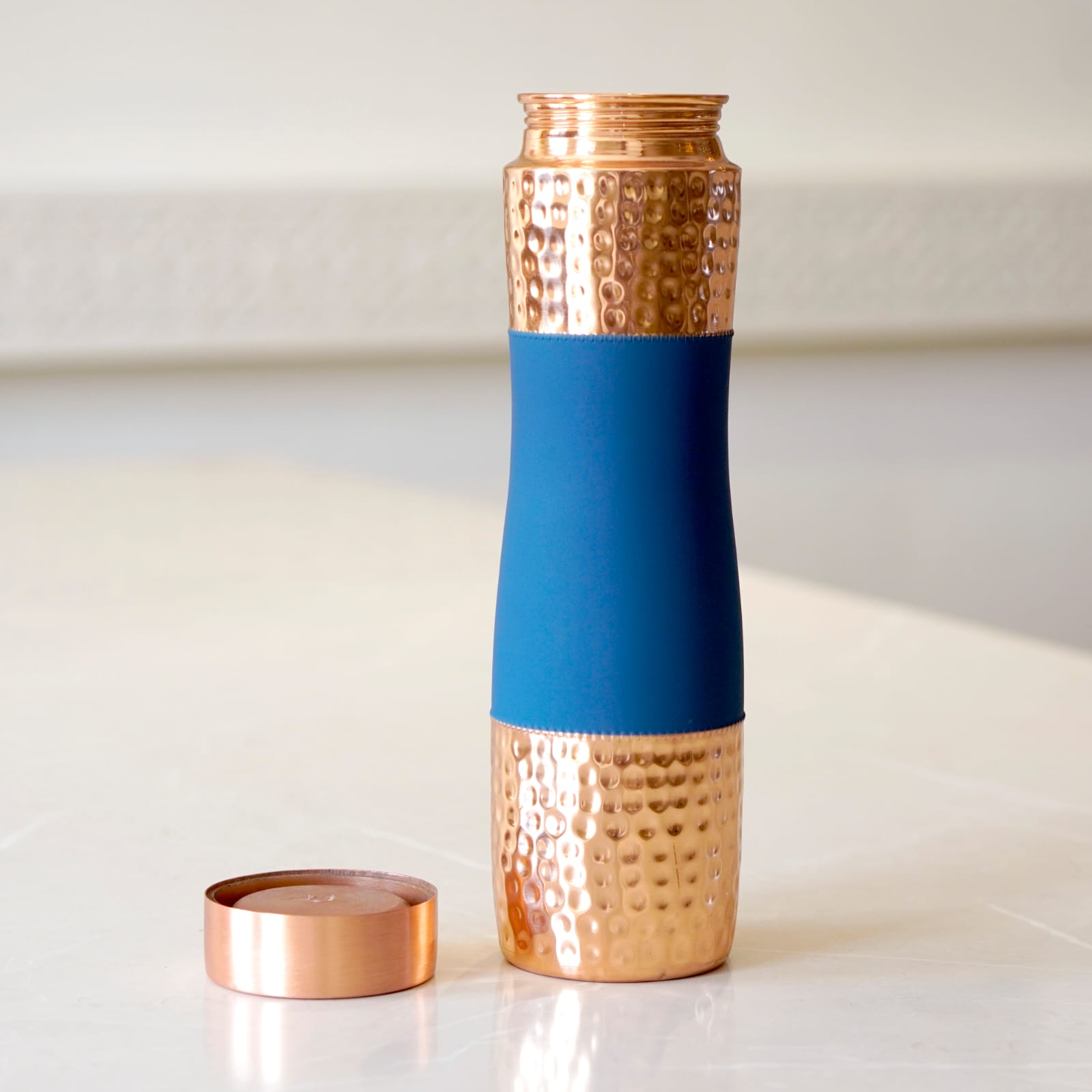 Curved Copper Bottle