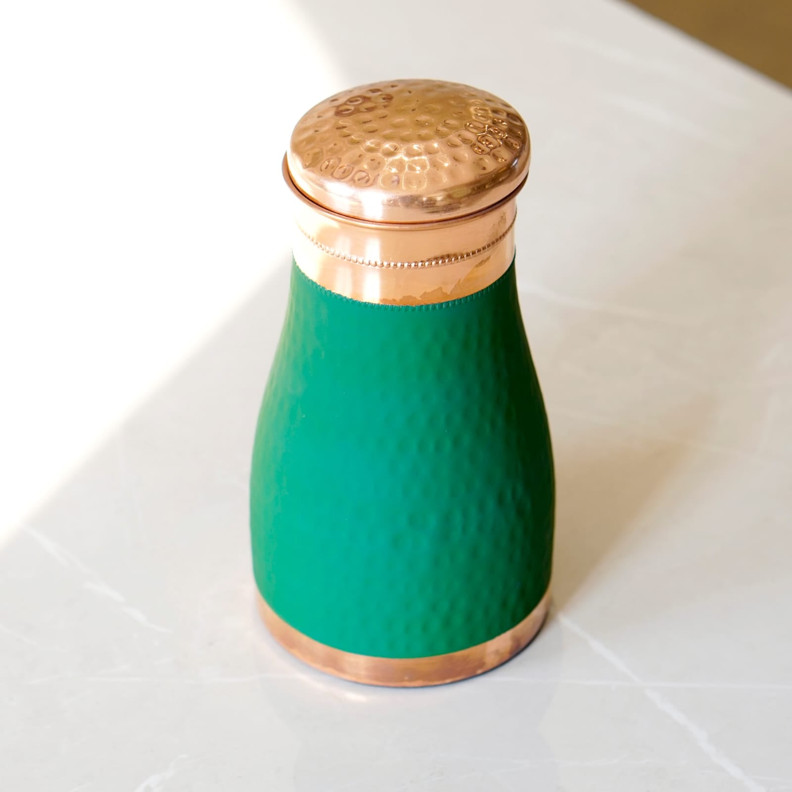 Copper Lily Water Jar