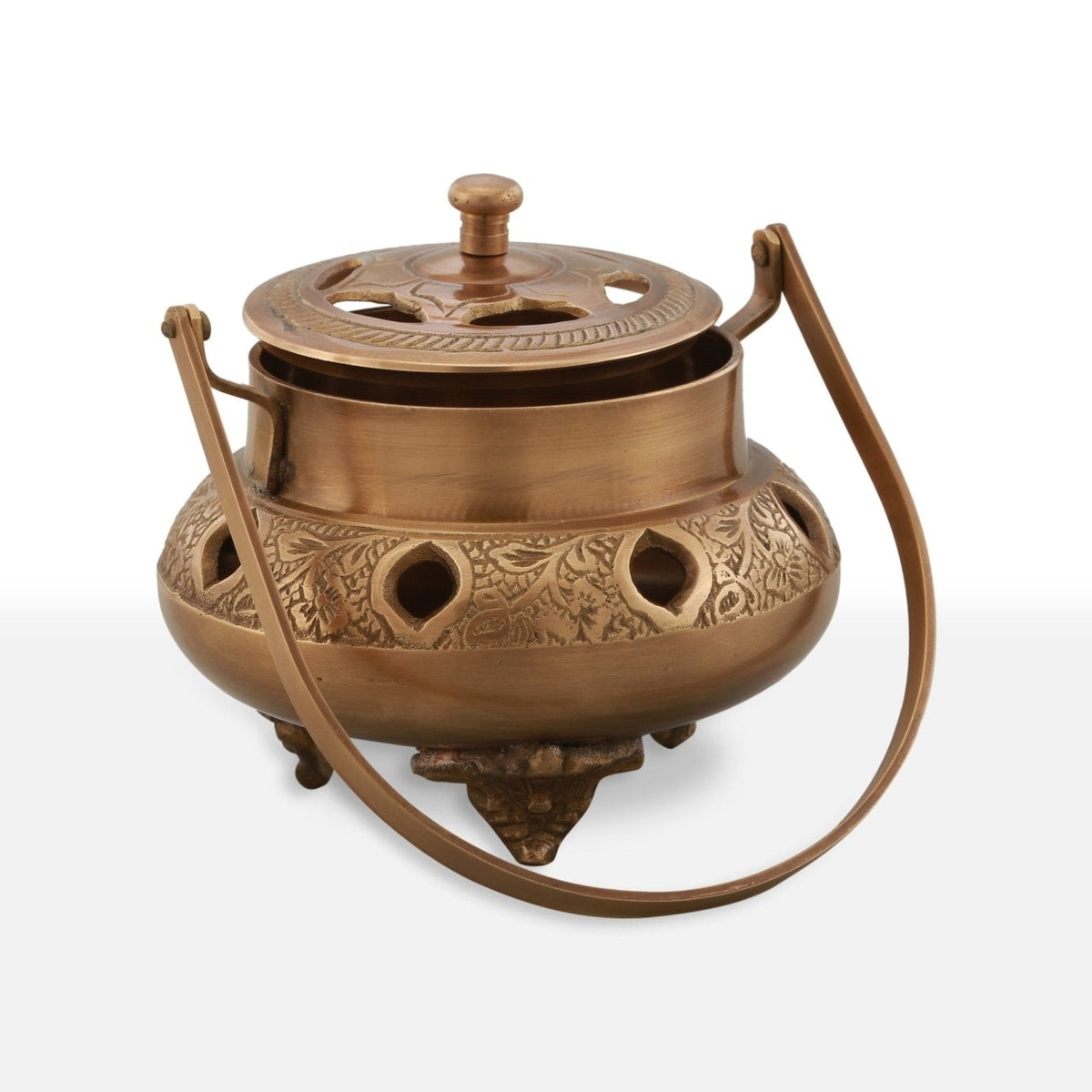 Brass Antique Dhupdaan – Brass Globe