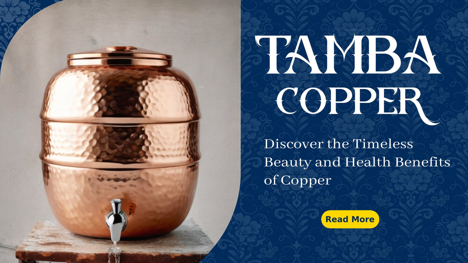 Copper (Tamba) - Brass Globe