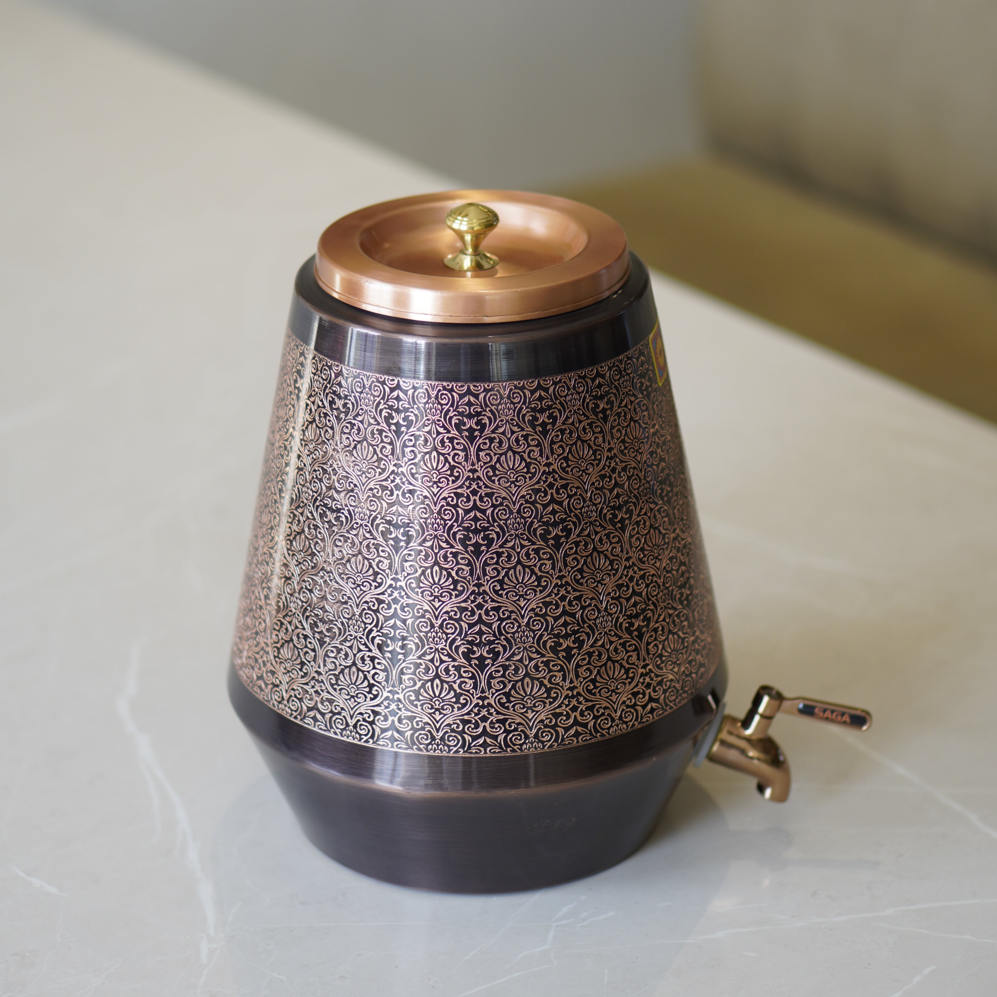 Copper Diamond Water Dispenser