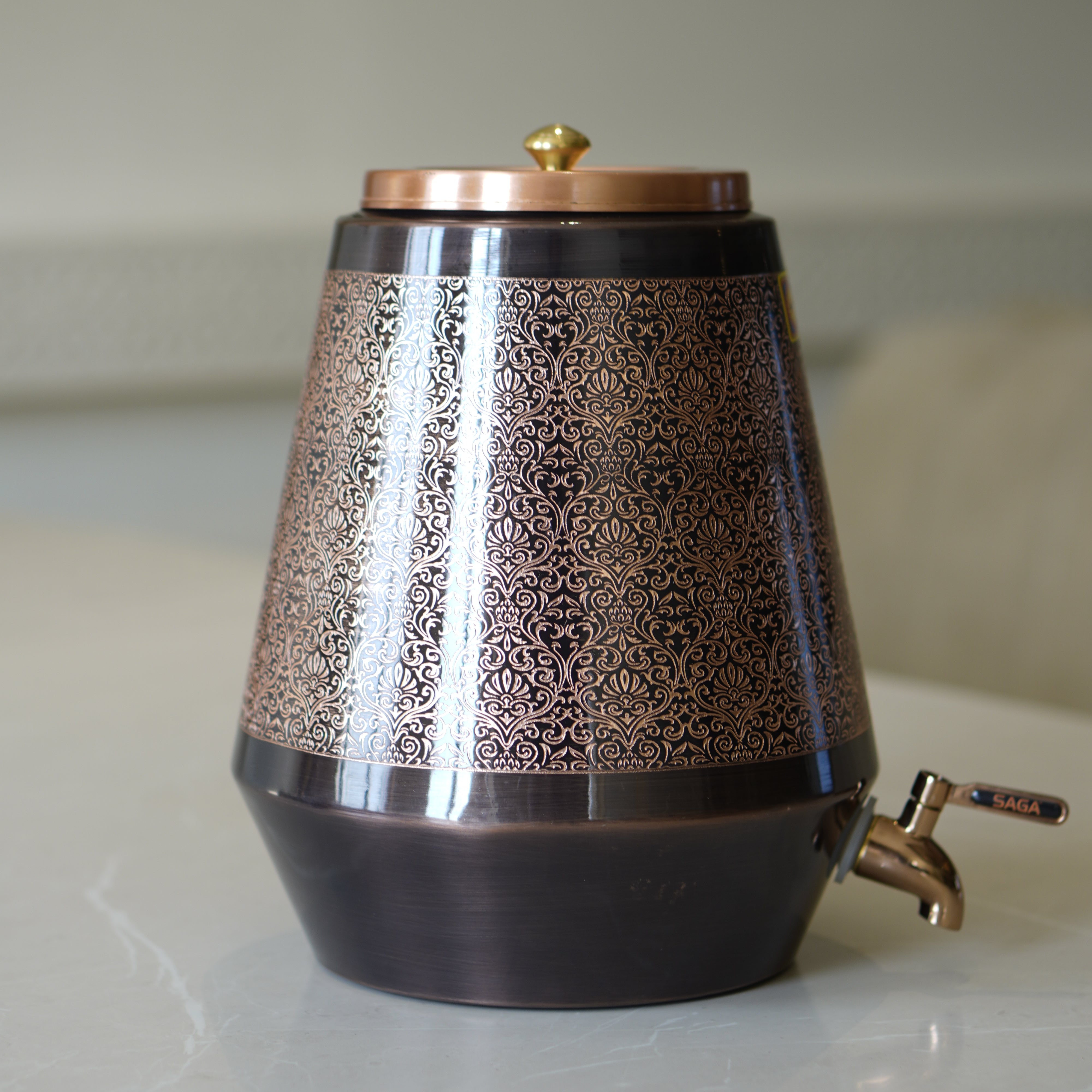 Copper Diamond Water Dispenser