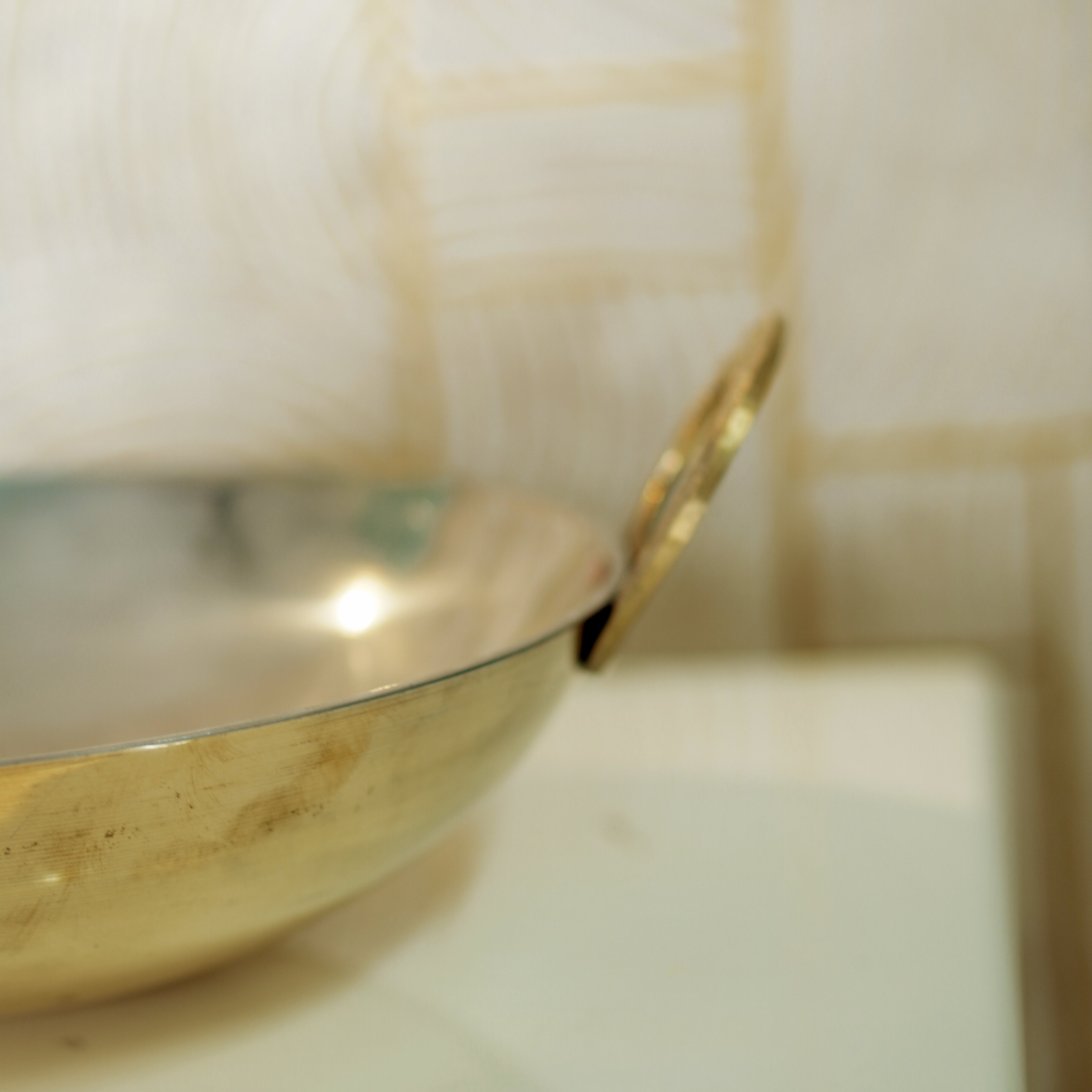 Brass kadahi(Tin Coated)