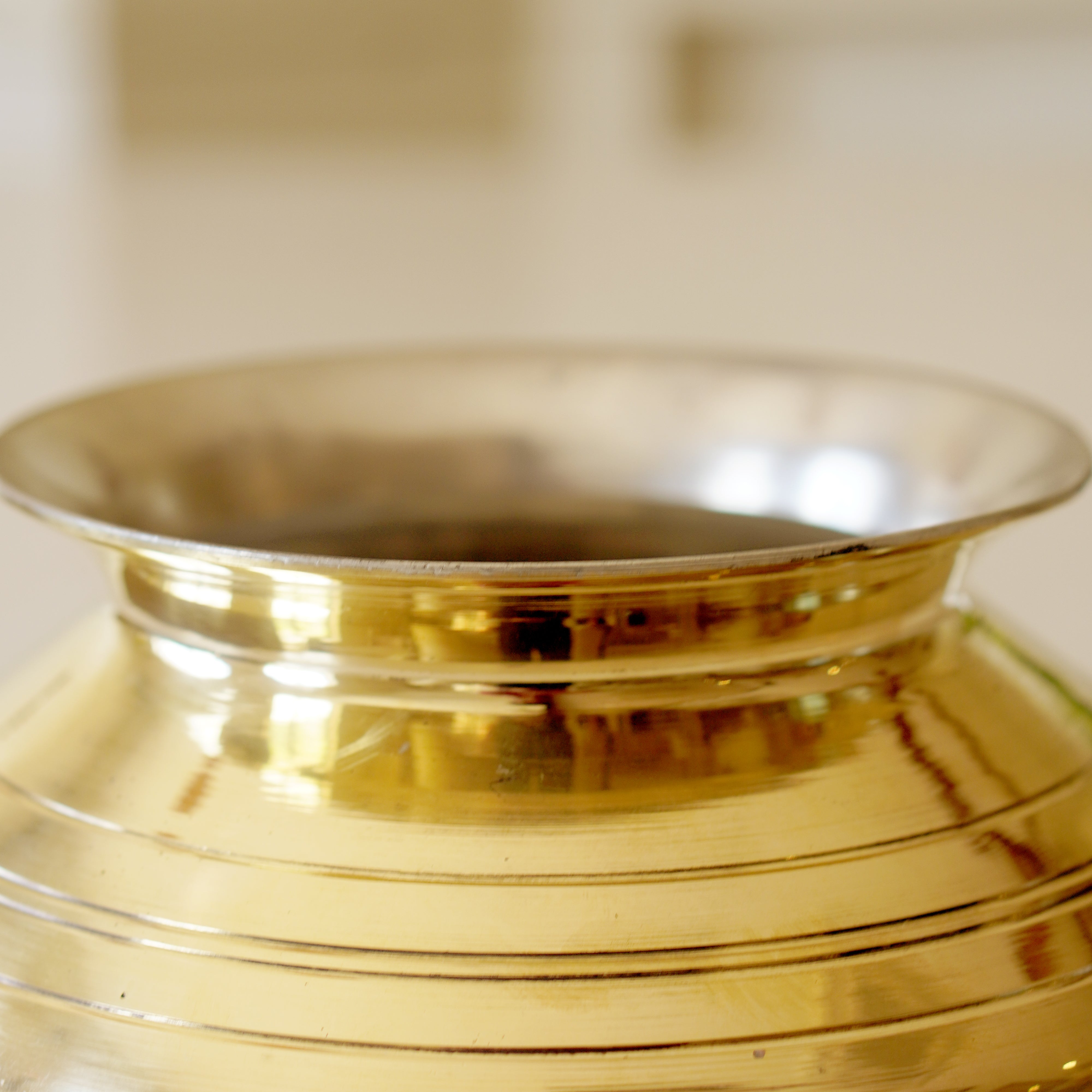 Brass Handi Punjabi and Rajasthani Design (Tin Coated)