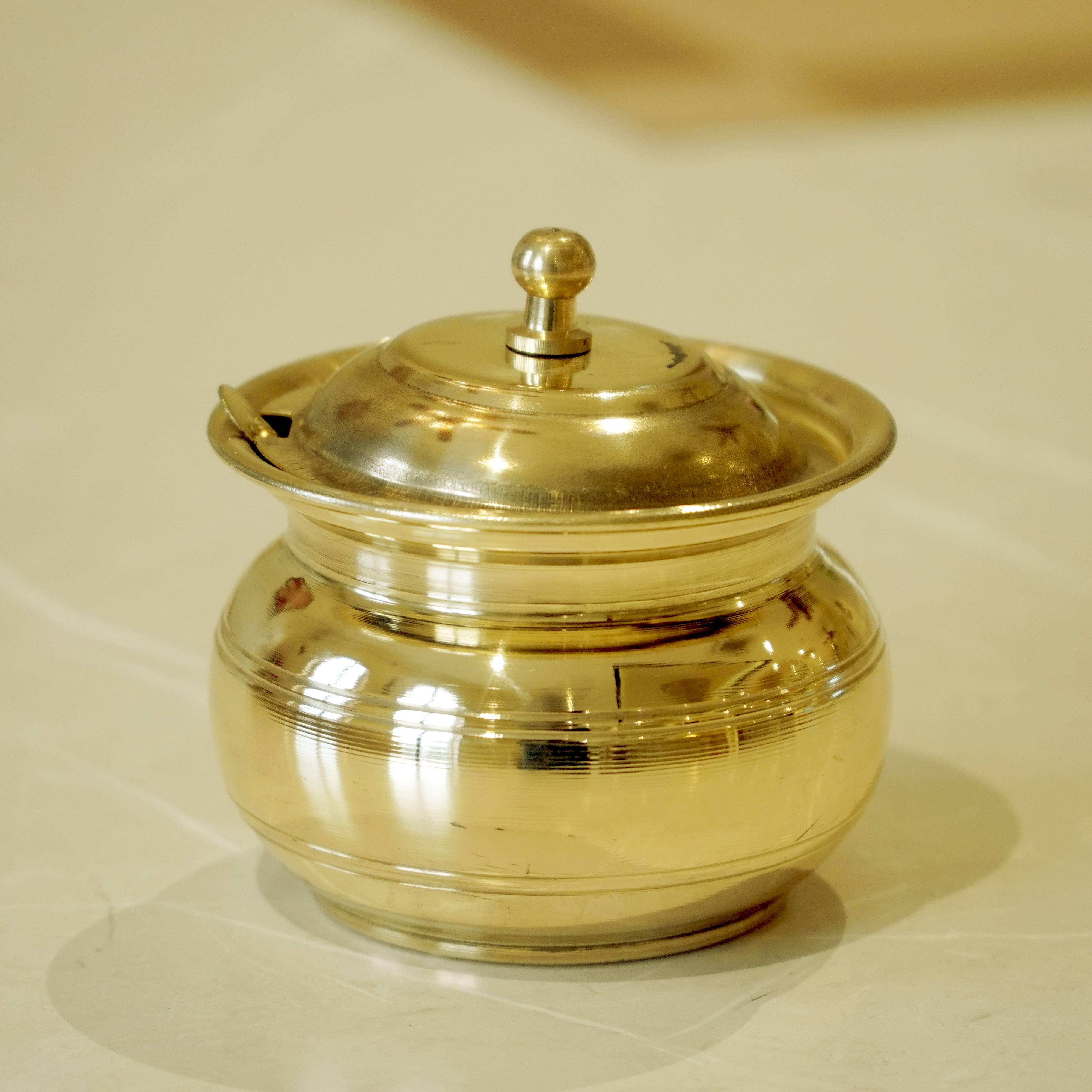 Brass Ghee Pot