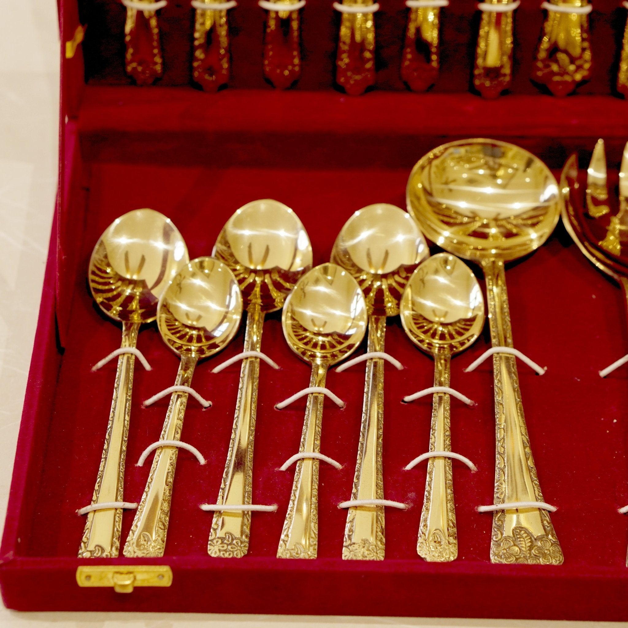 Brass Cutlery Set - Brass Globe - 