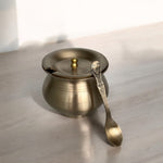 Load image into Gallery viewer, Bronze / kansa ghee pot - Brass Globe - 
