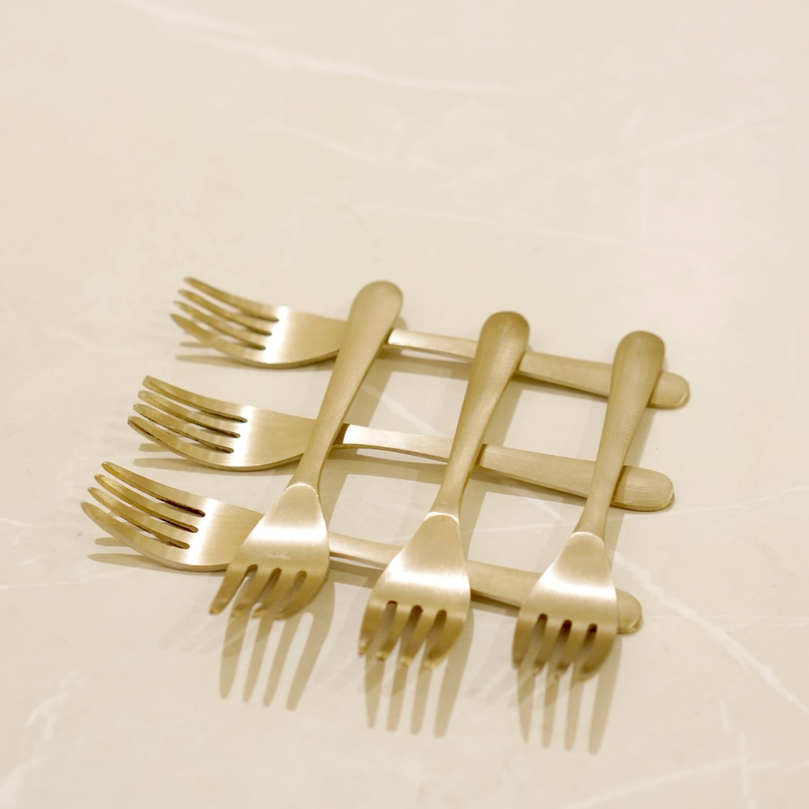 Bronze / Kansa Fork Set of 6