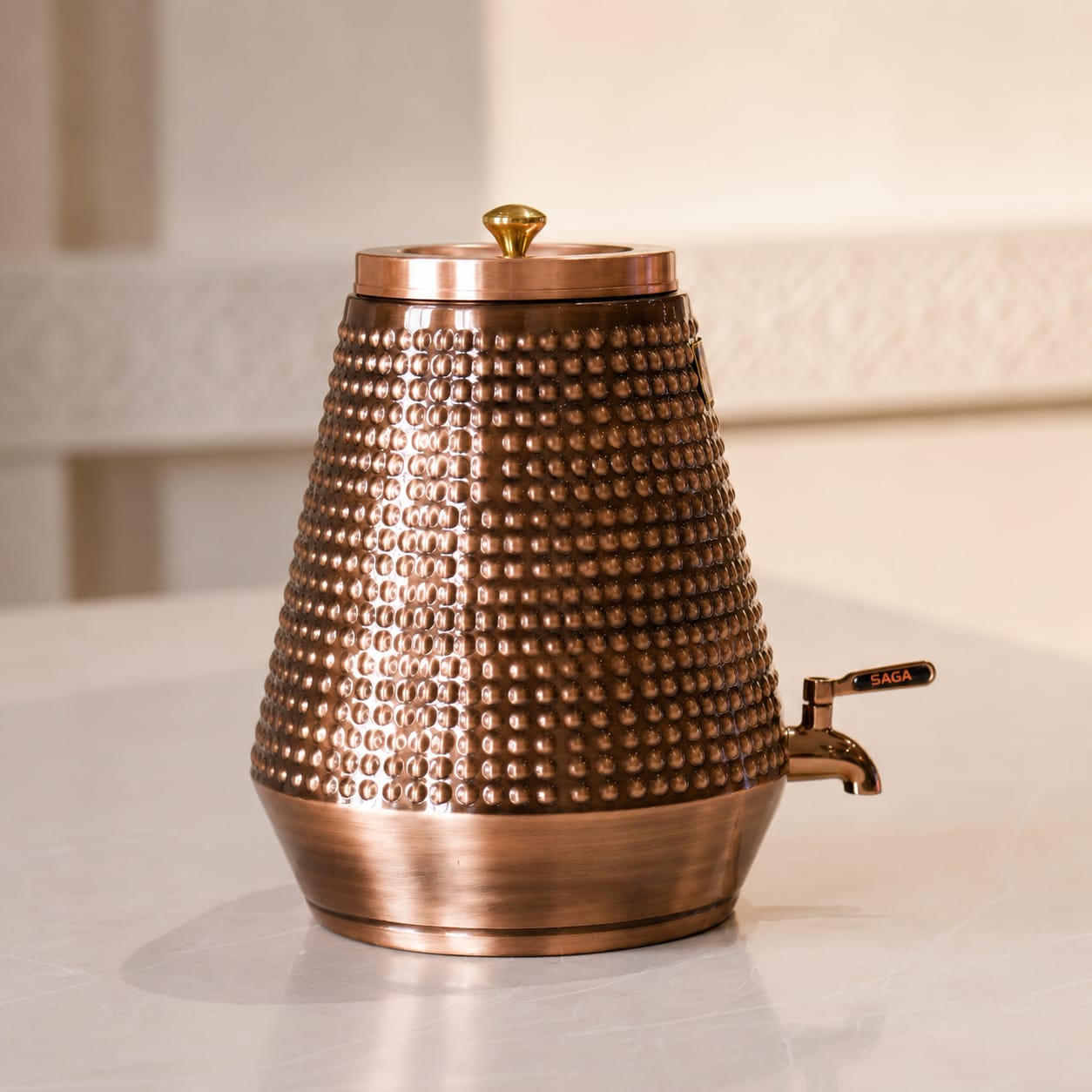 Copper Diamond Water Dispenser