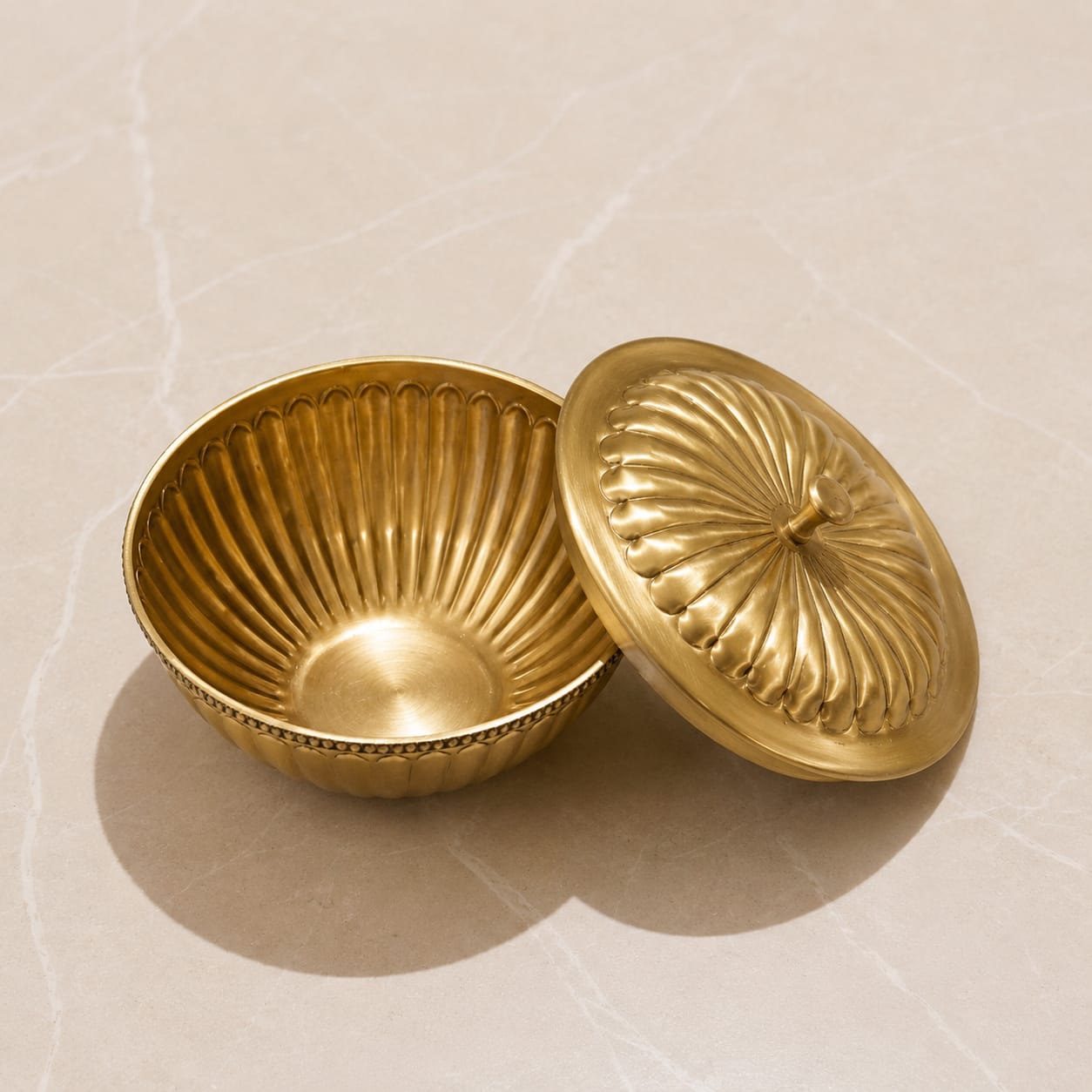 Brass Chocolate Box