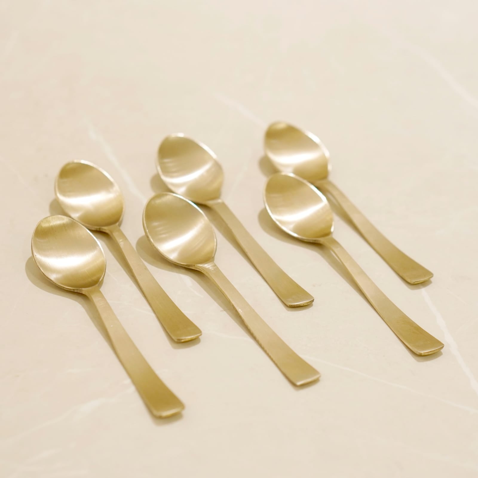 Bronze / Kansa Spoon Set of 6