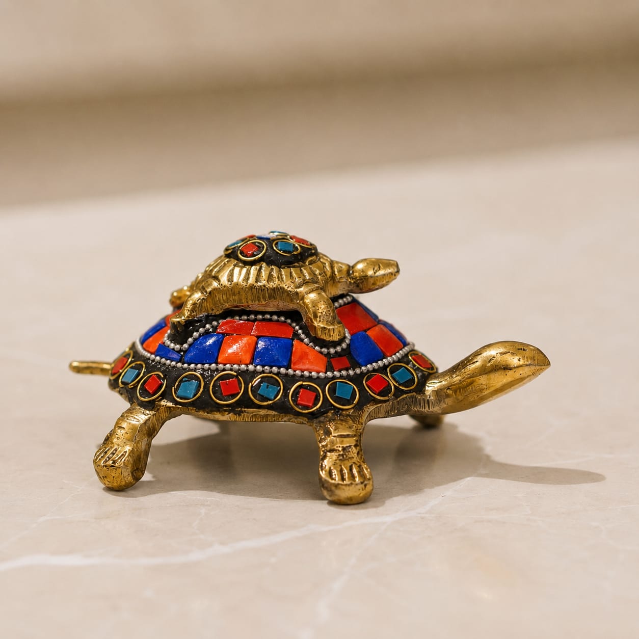 Brass Feng Shui Tortoise