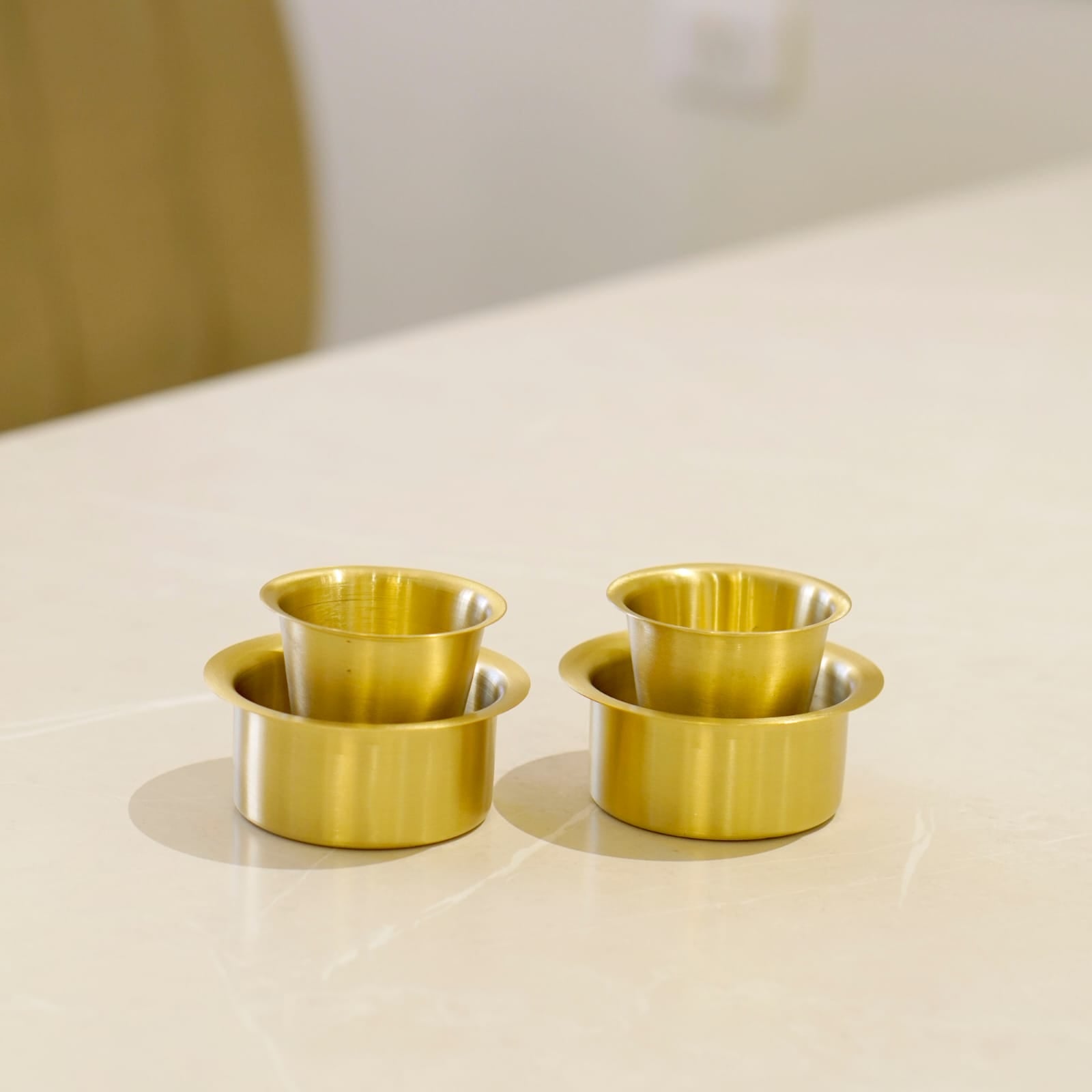 Brass Coffee Dabra Matte Finish