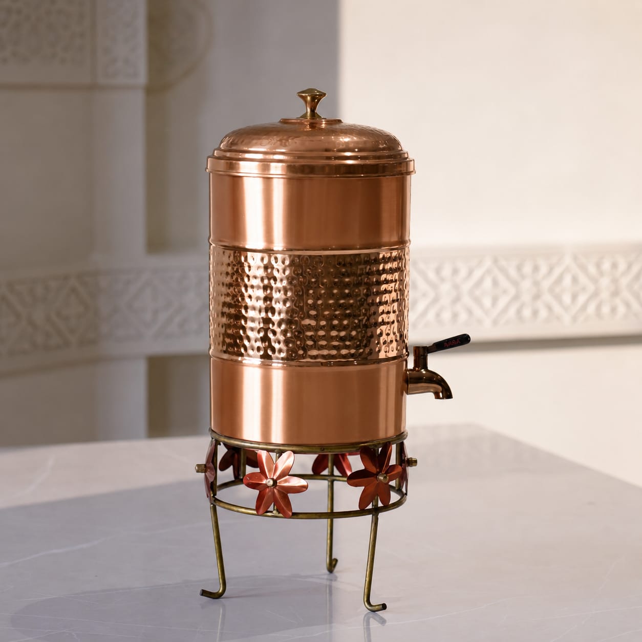 Copper Royal Water Dispenser with Stand