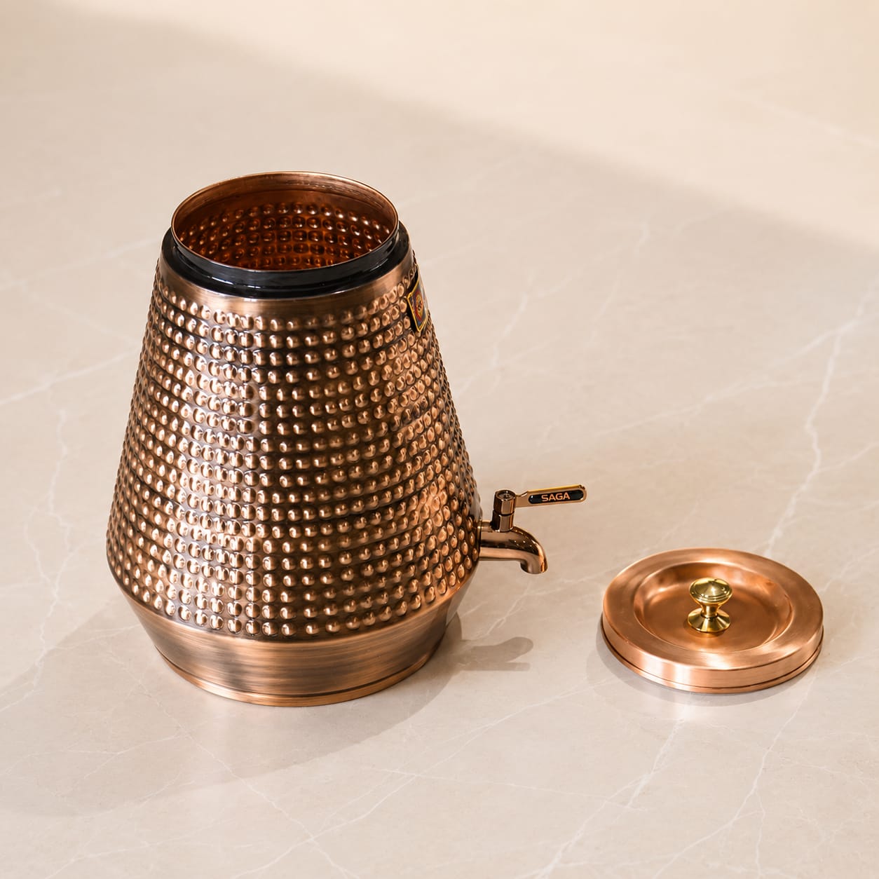 Copper Diamond Water Dispenser