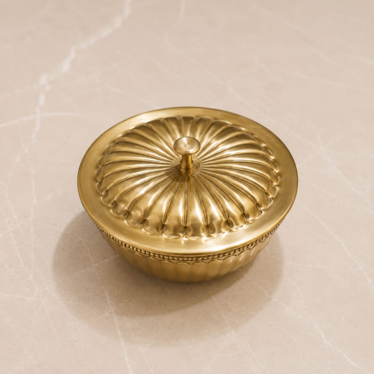 Brass Chocolate Box