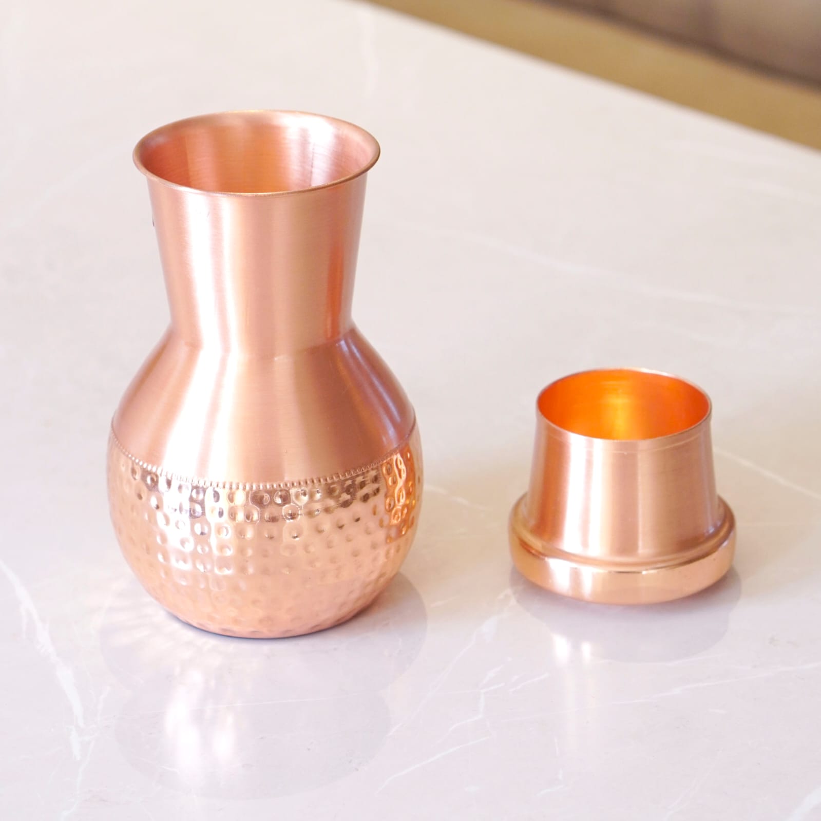 Copper Matka Jar