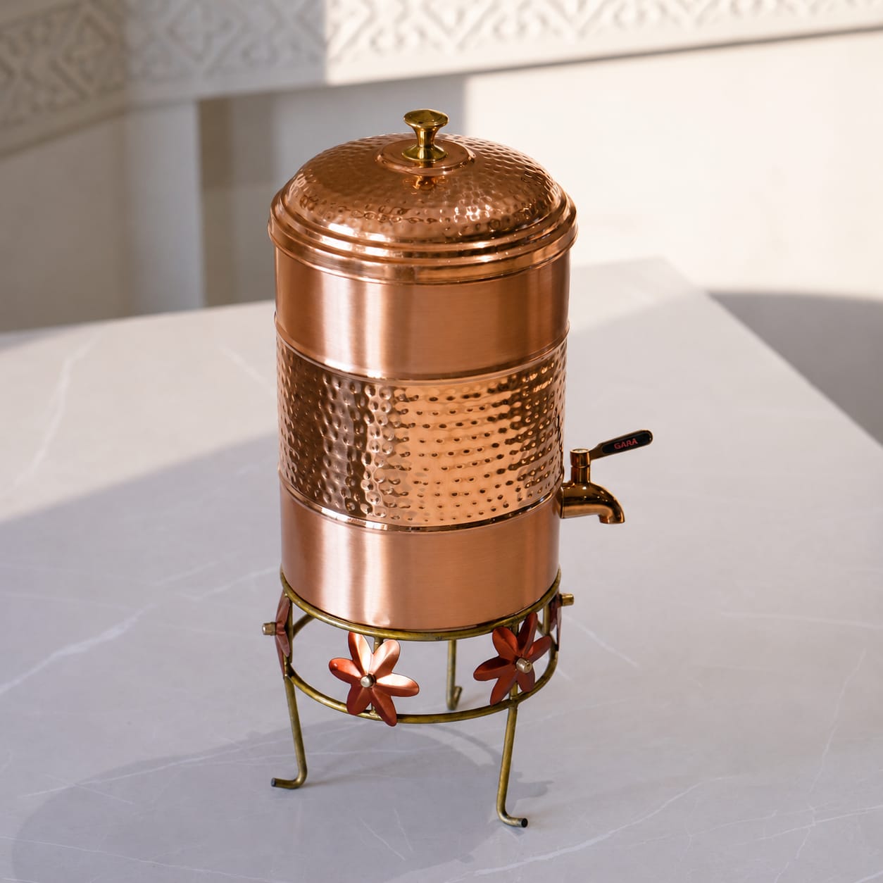 Copper Royal Water Dispenser with Stand