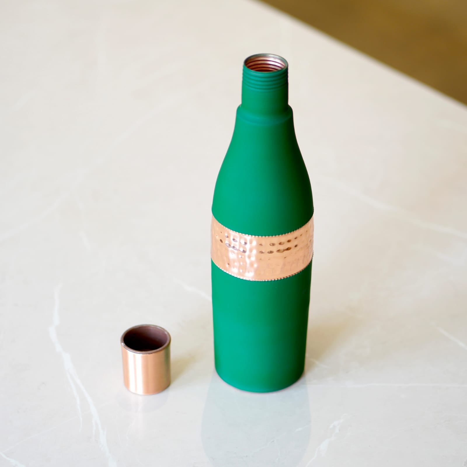 Sleek Copper Bottle