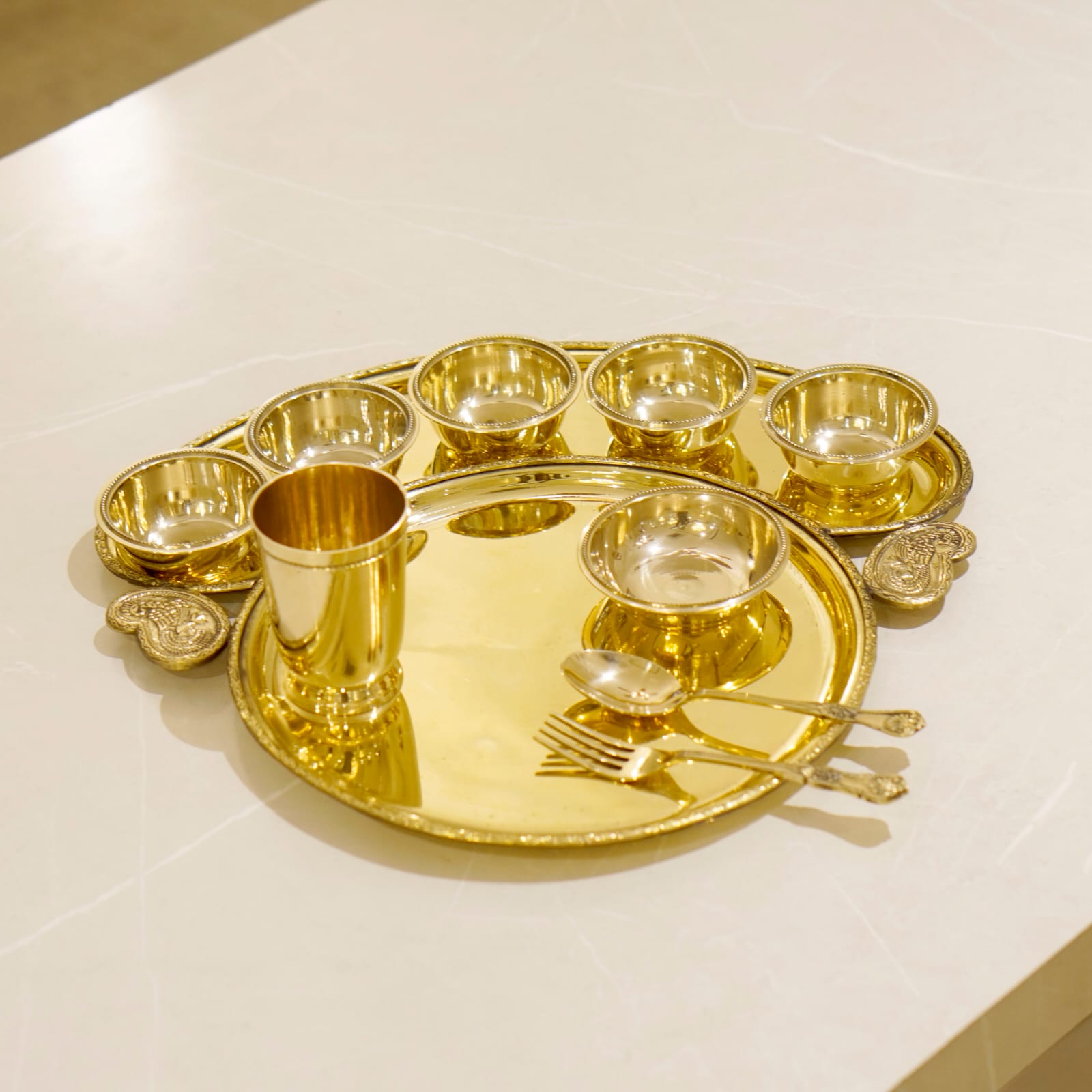 Maharaja Thali Dinner Set Pack of 10 pieces